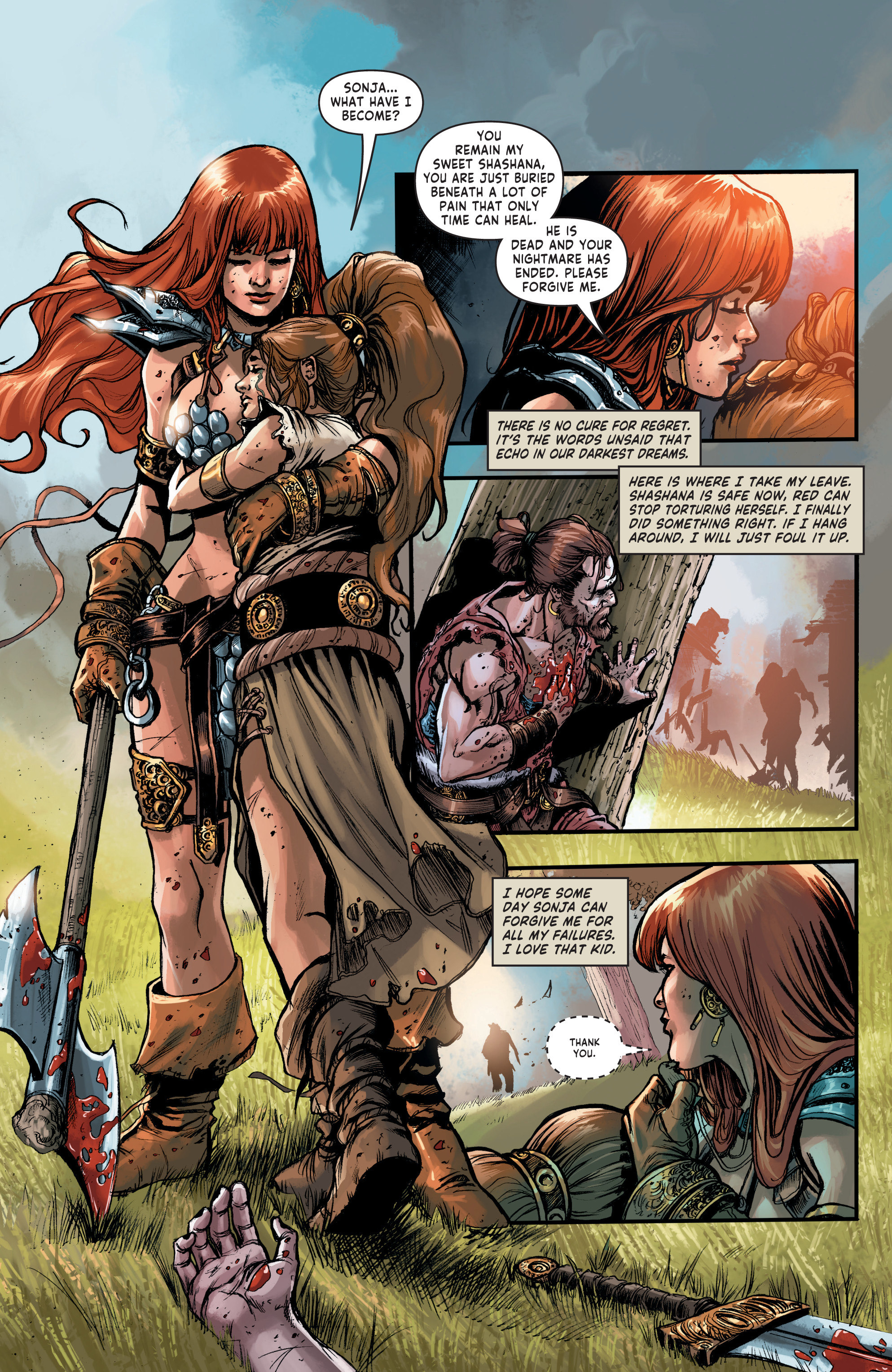 Read online Red Sonja: Birth of the She-Devil comic -  Issue #4 - 22