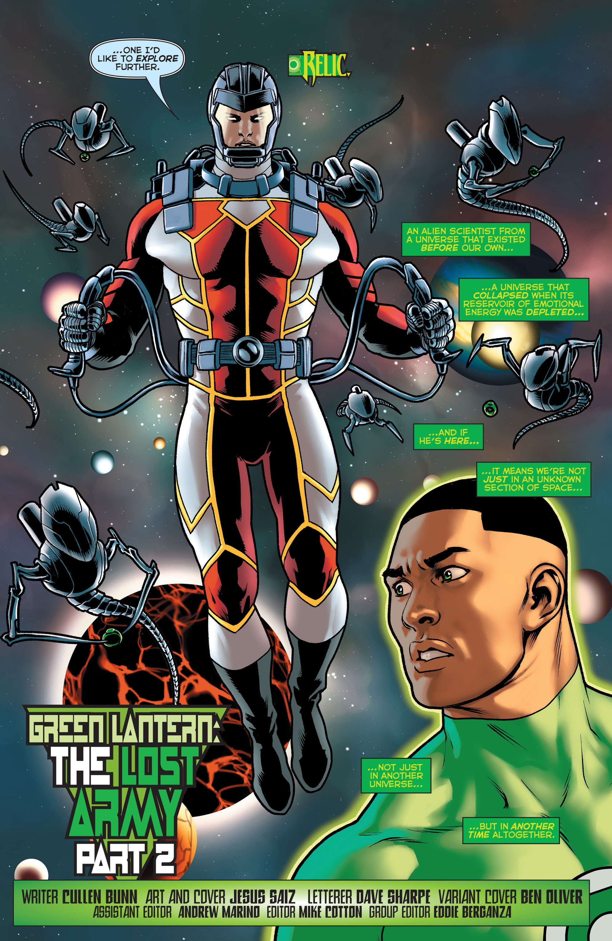 Read online Green Lantern: Lost Army comic -  Issue #2 - 22
