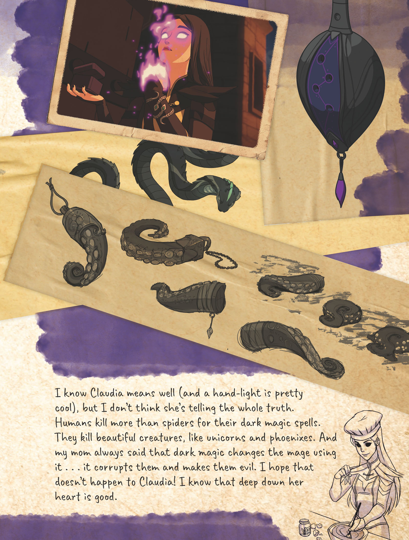 Read online Callum’s Spellbook: The Dragon Prince comic -  Issue # TPB (Part 2) - 55