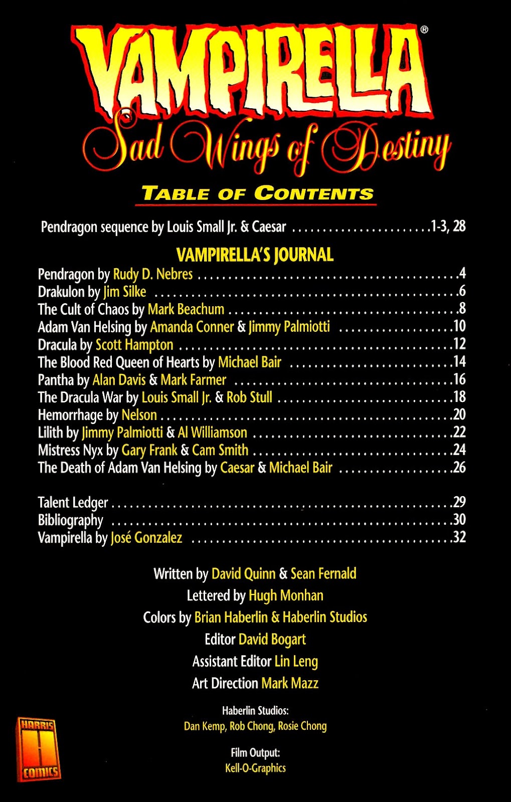 Vampirella: Sad Wings of Destiny issue Full - Page 2