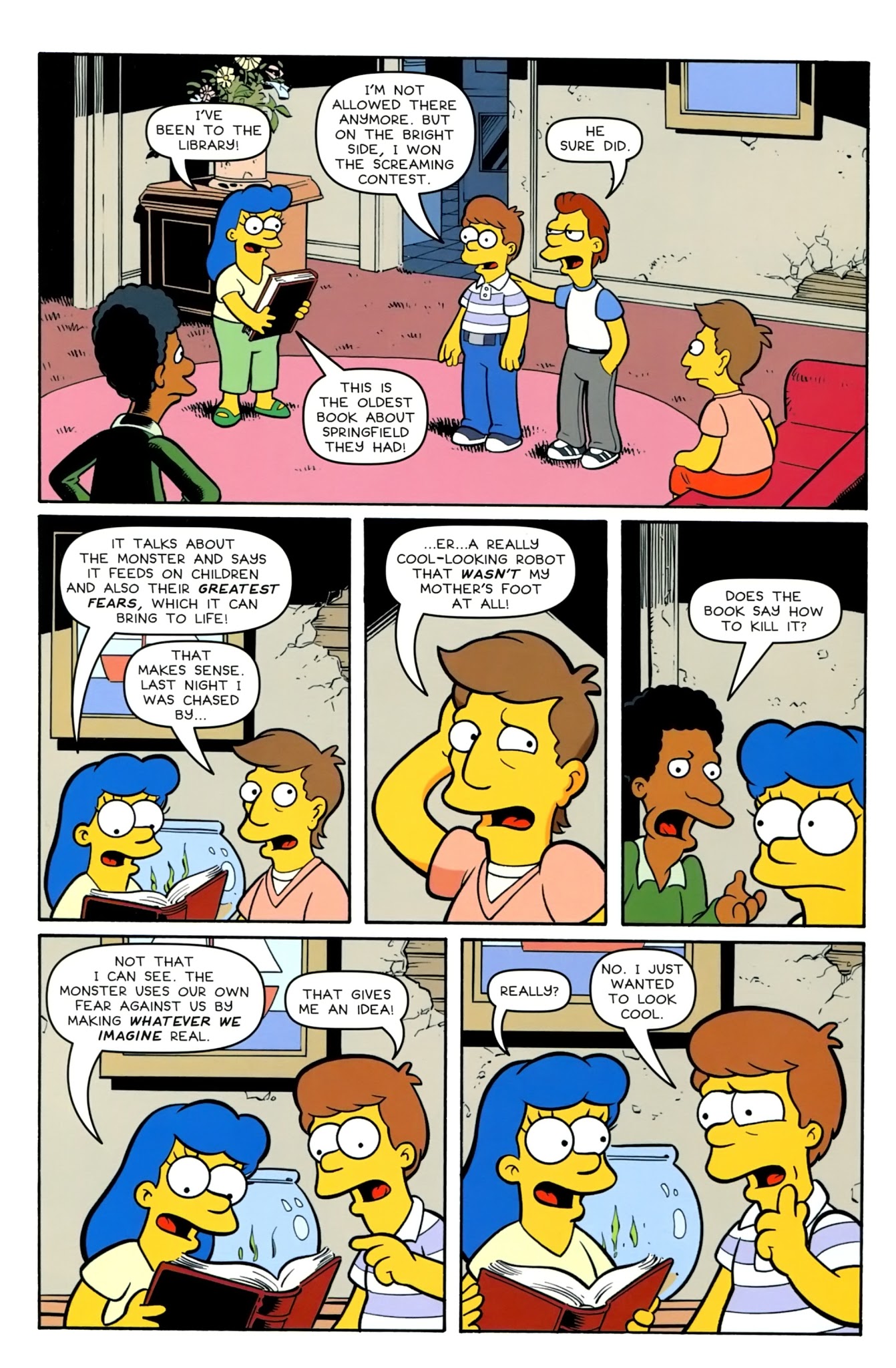 Read online Treehouse of Horror comic -  Issue #23 - 11
