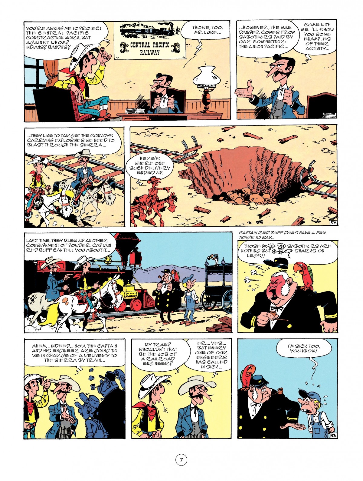 Read online A Lucky Luke Adventure comic -  Issue #53 - 7