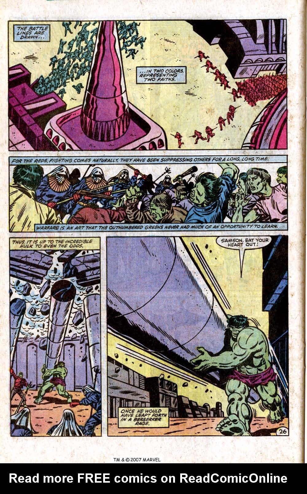 Read online The Incredible Hulk Annual comic -  Issue #12 - 32