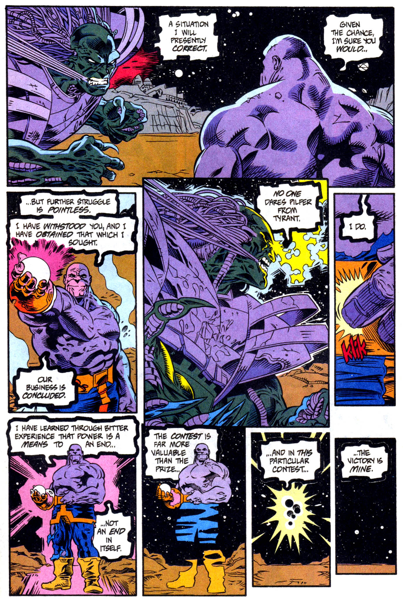 Read online Cosmic Powers comic -  Issue #6 - 33