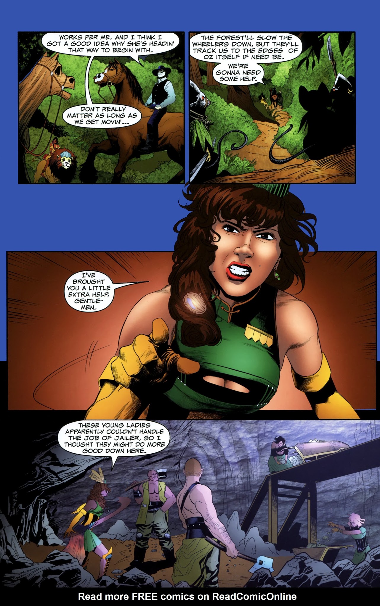 Read online Legend of Oz: The Wicked West comic -  Issue #3 - 9