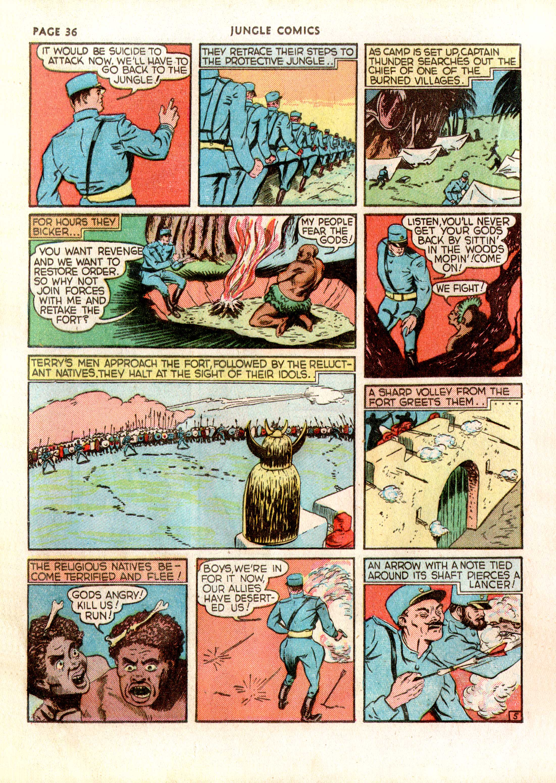 Read online Jungle Comics comic -  Issue #5 - 40