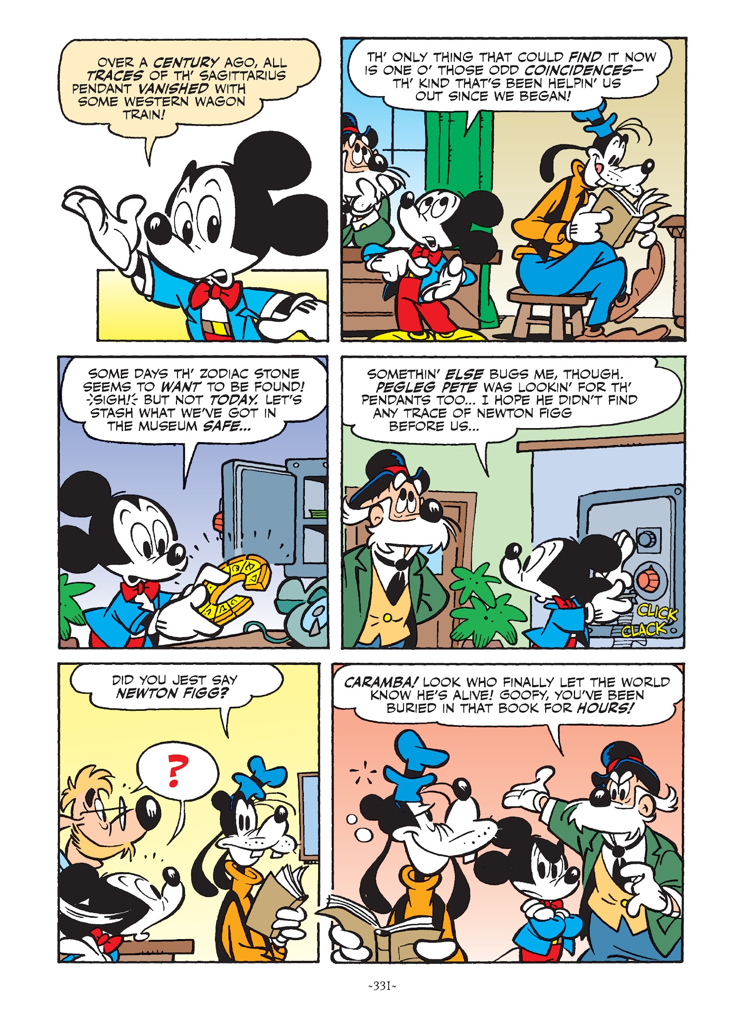 Read online Mickey and Donald: The Search For the Zodiac Stone comic -  Issue # TPB - 330