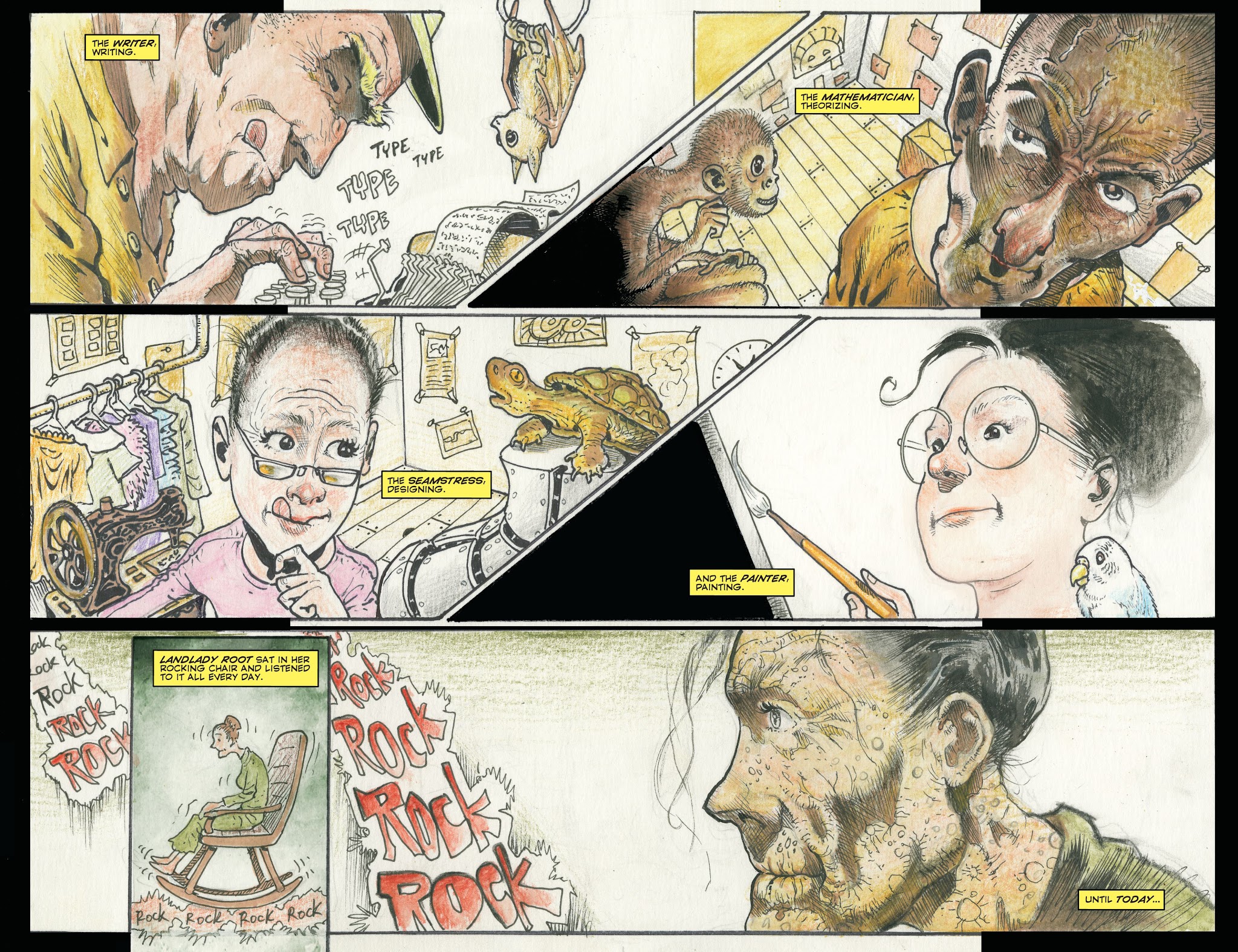 Read online Eleanor & The Egret comic -  Issue #3 - 4