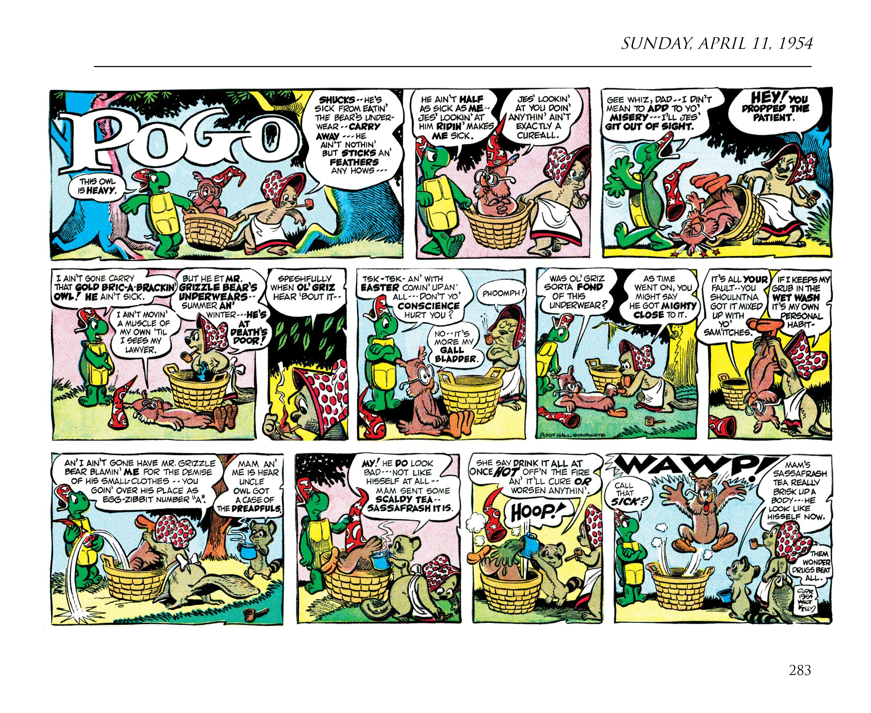 Read online Pogo by Walt Kelly: The Complete Syndicated Comic Strips comic -  Issue # TPB 3 (Part 3) - 95