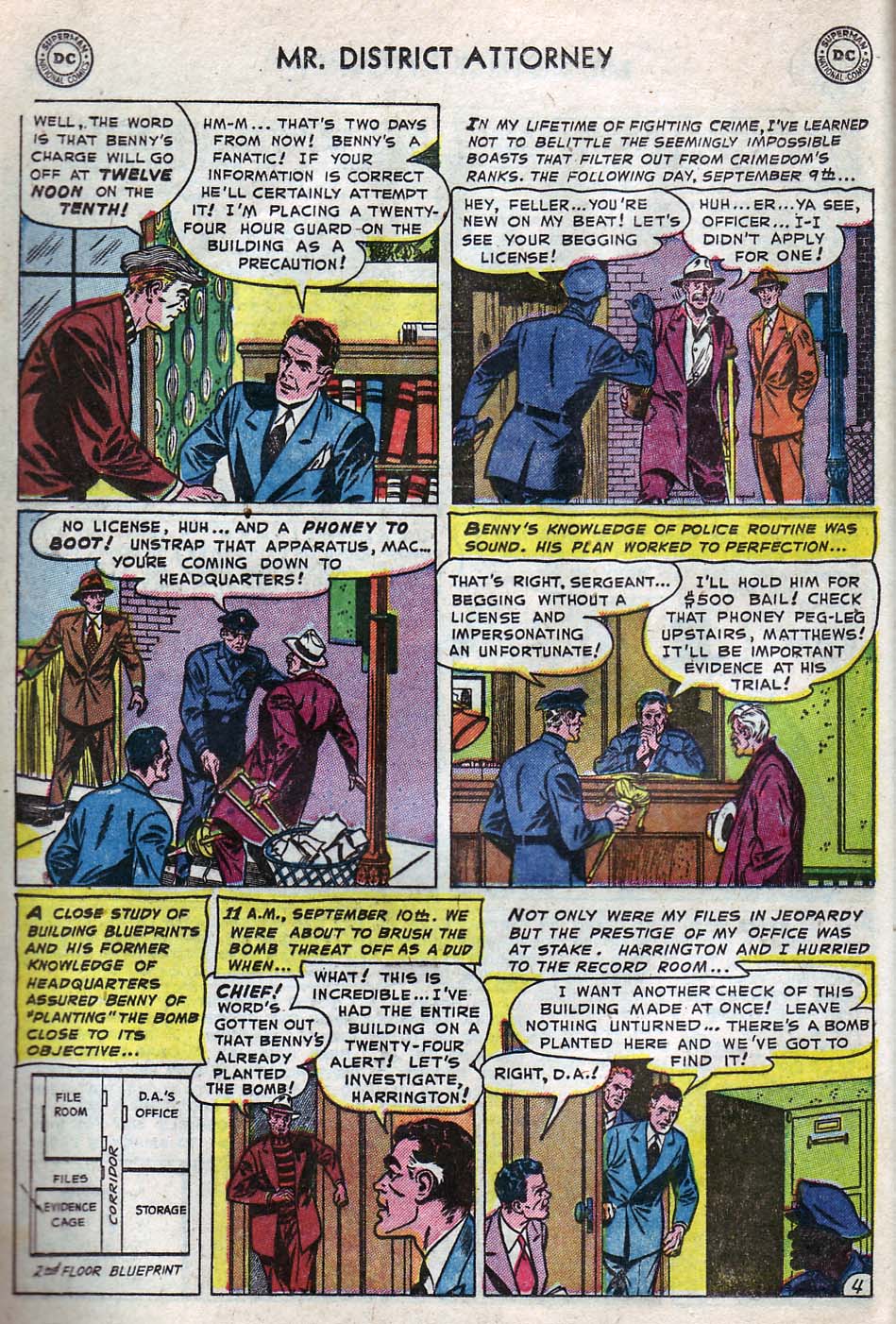 Read online Mr. District Attorney comic -  Issue #33 - 16