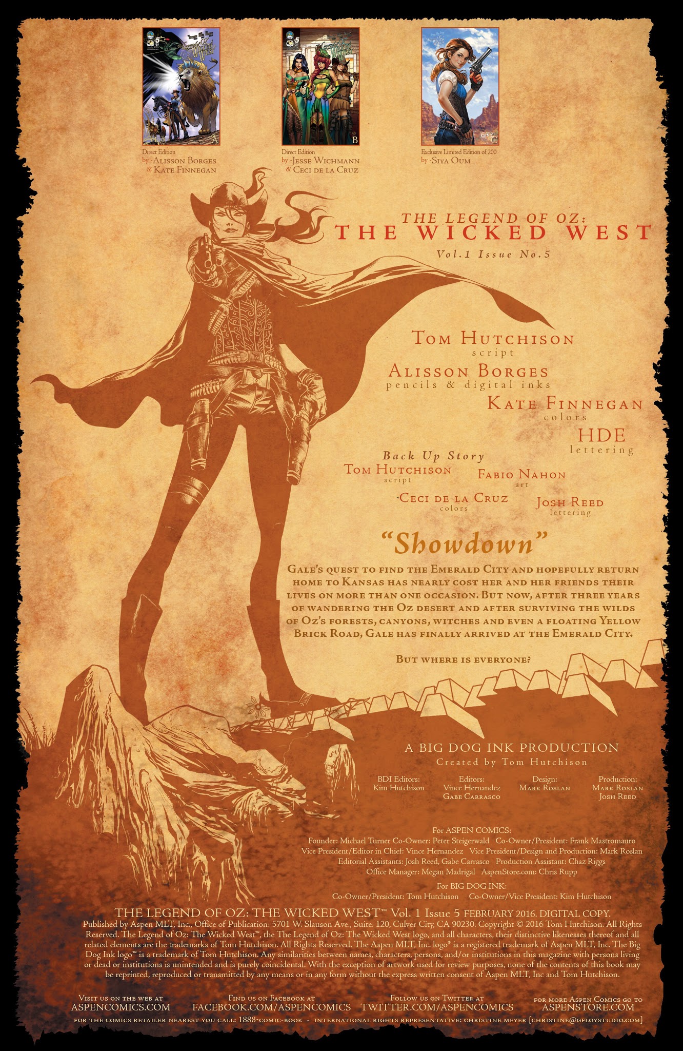 Read online Legend of Oz: The Wicked West (2015) comic -  Issue #5 - 3