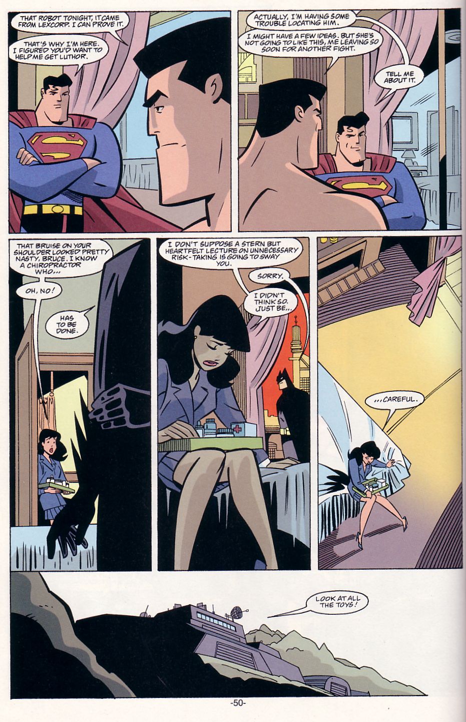 Read online Batman & Superman Adventures: World's Finest comic -  Issue # Full - 53
