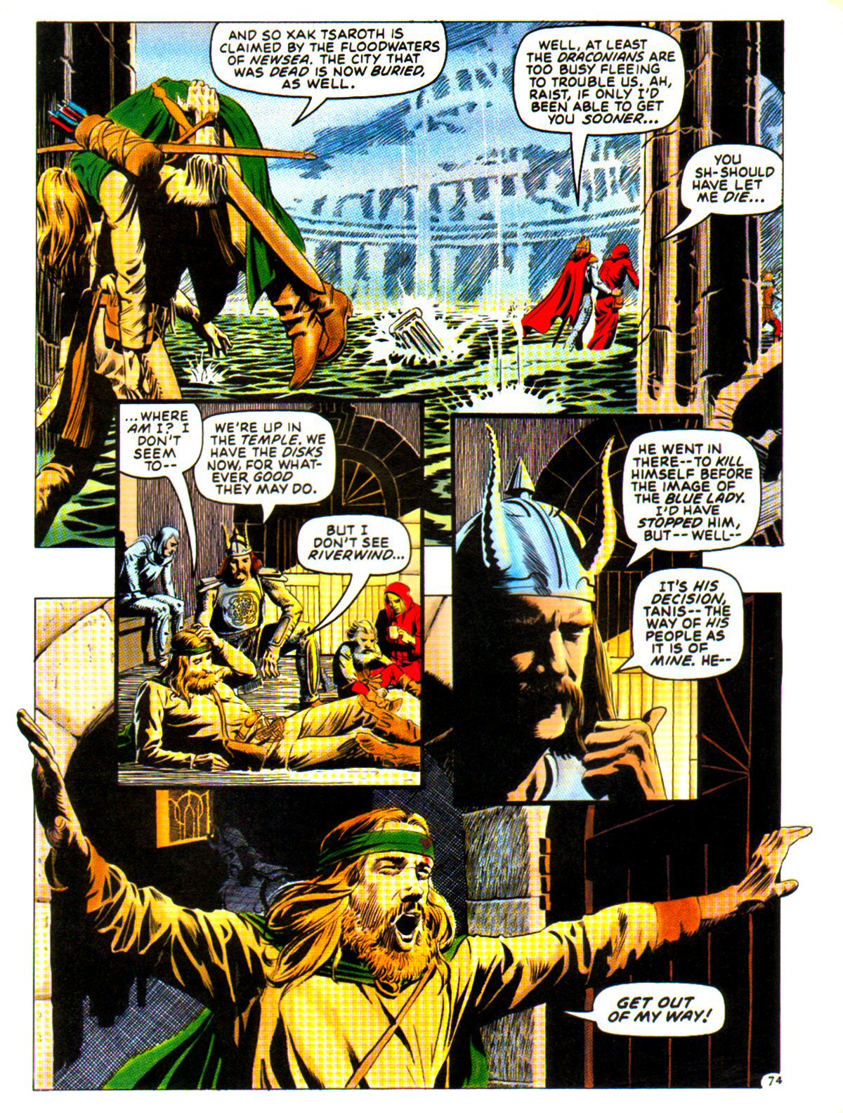 Read online Dragonlance Saga comic -  Issue #1 - 77