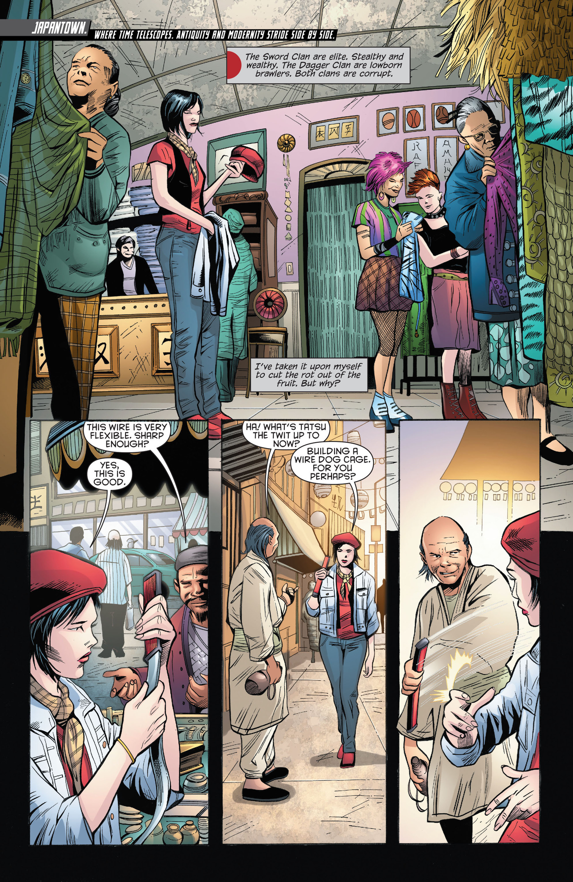 Read online Katana comic -  Issue #3 - 7