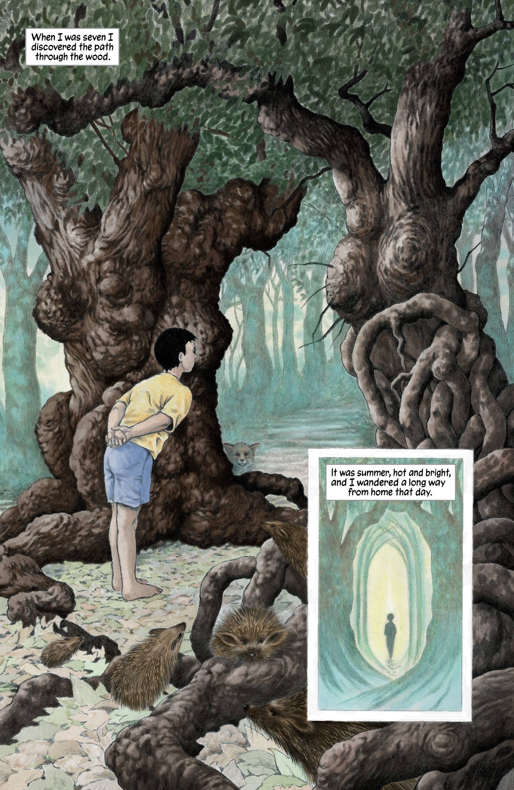 Read online Neil Gaiman's Troll Bridge comic -  Issue # TPB - 12