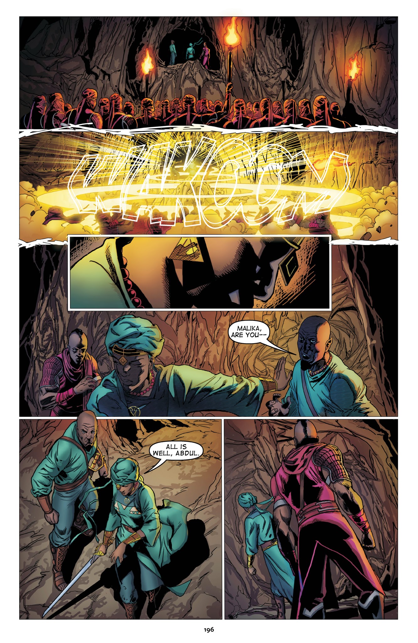 Read online Malika: Warrior Queen comic -  Issue # TPB 1 (Part 2) - 98
