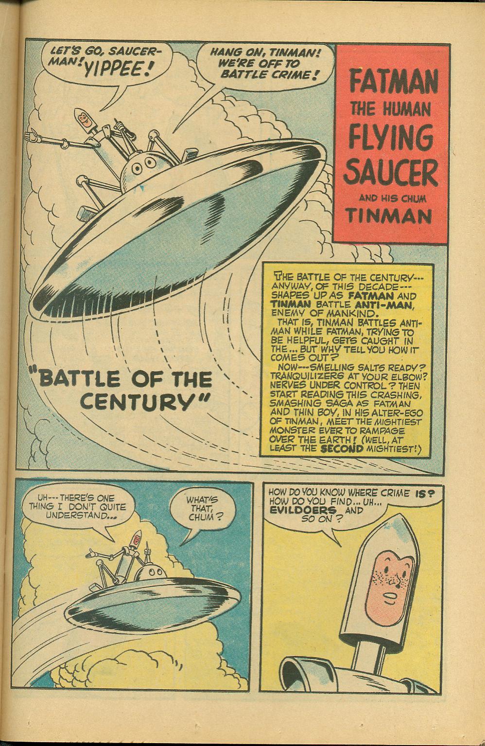 Read online Fatman, The Human Flying Saucer comic -  Issue #1 - 55