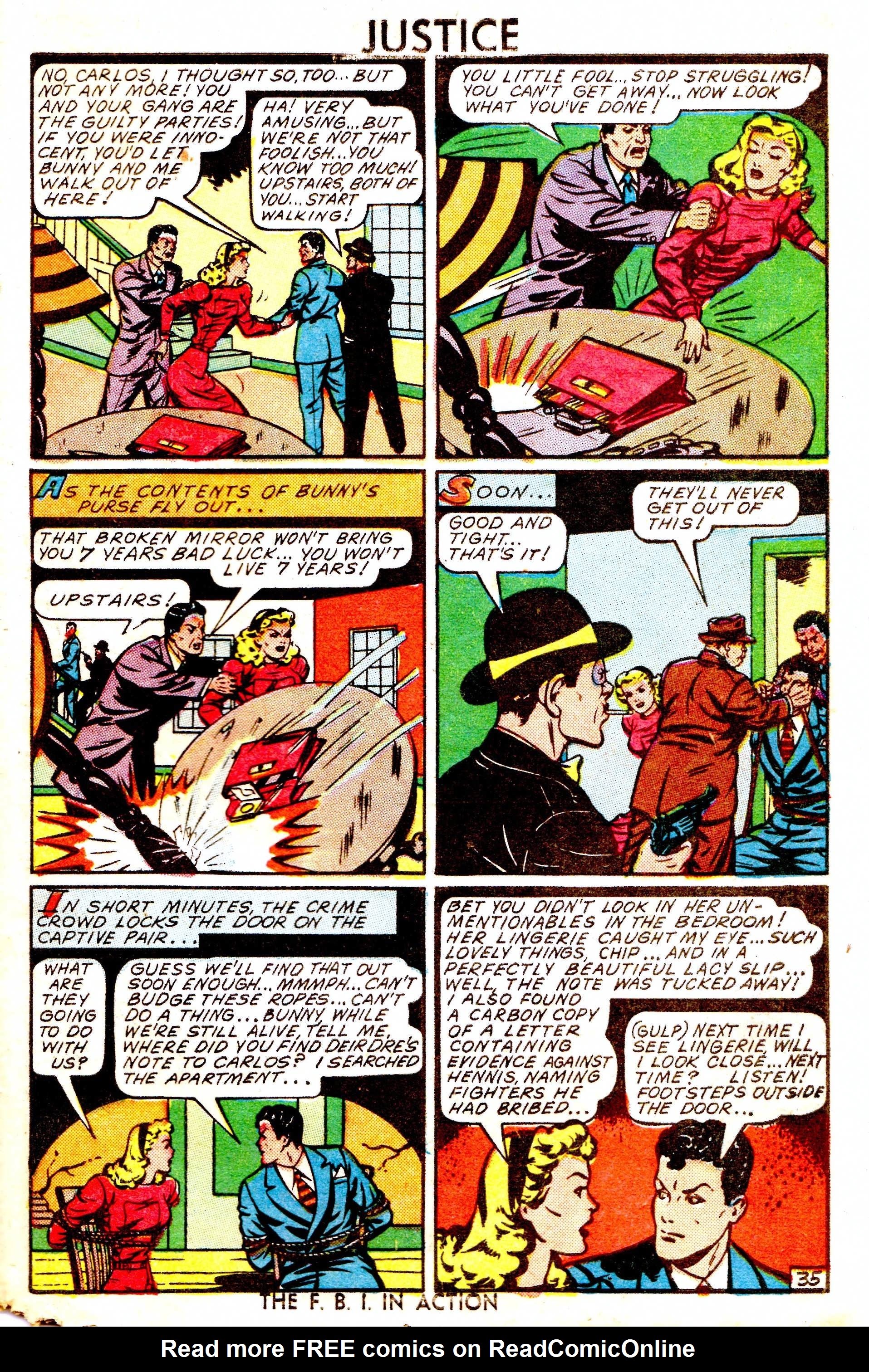 Read online Justice Comics (1947) comic -  Issue #1 - 38