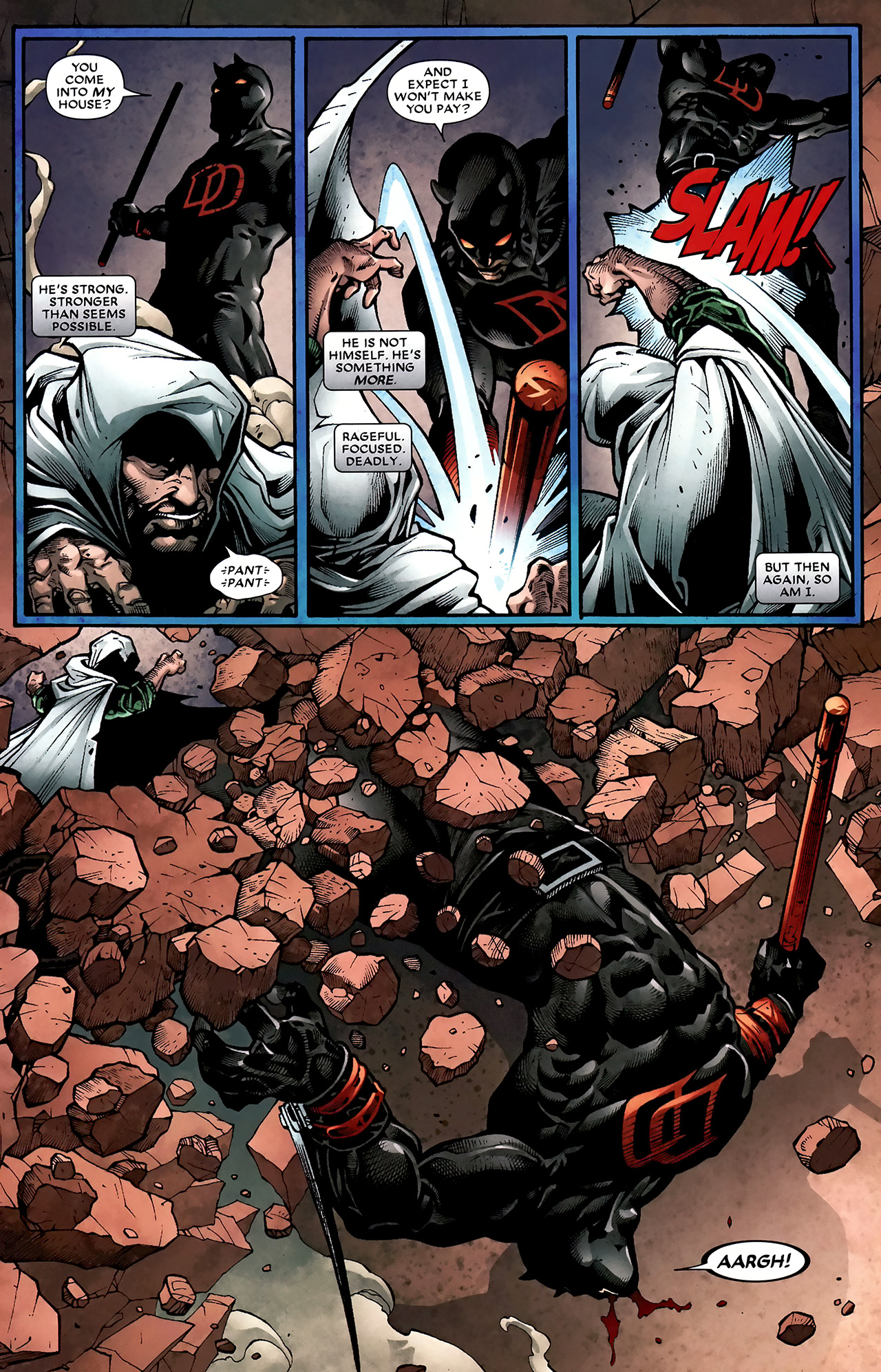 Read online Shadowland: Moon Knight comic -  Issue #2 - 7