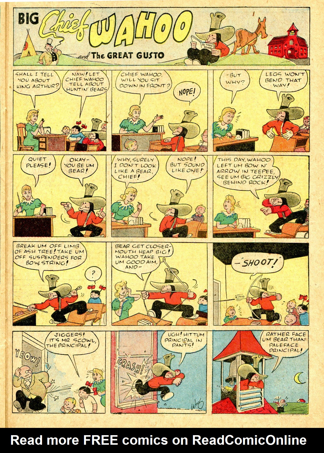 Read online Famous Funnies comic -  Issue #44 - 43