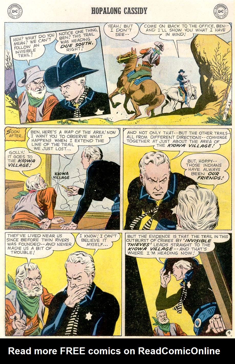 Read online Hopalong Cassidy comic -  Issue #132 - 6