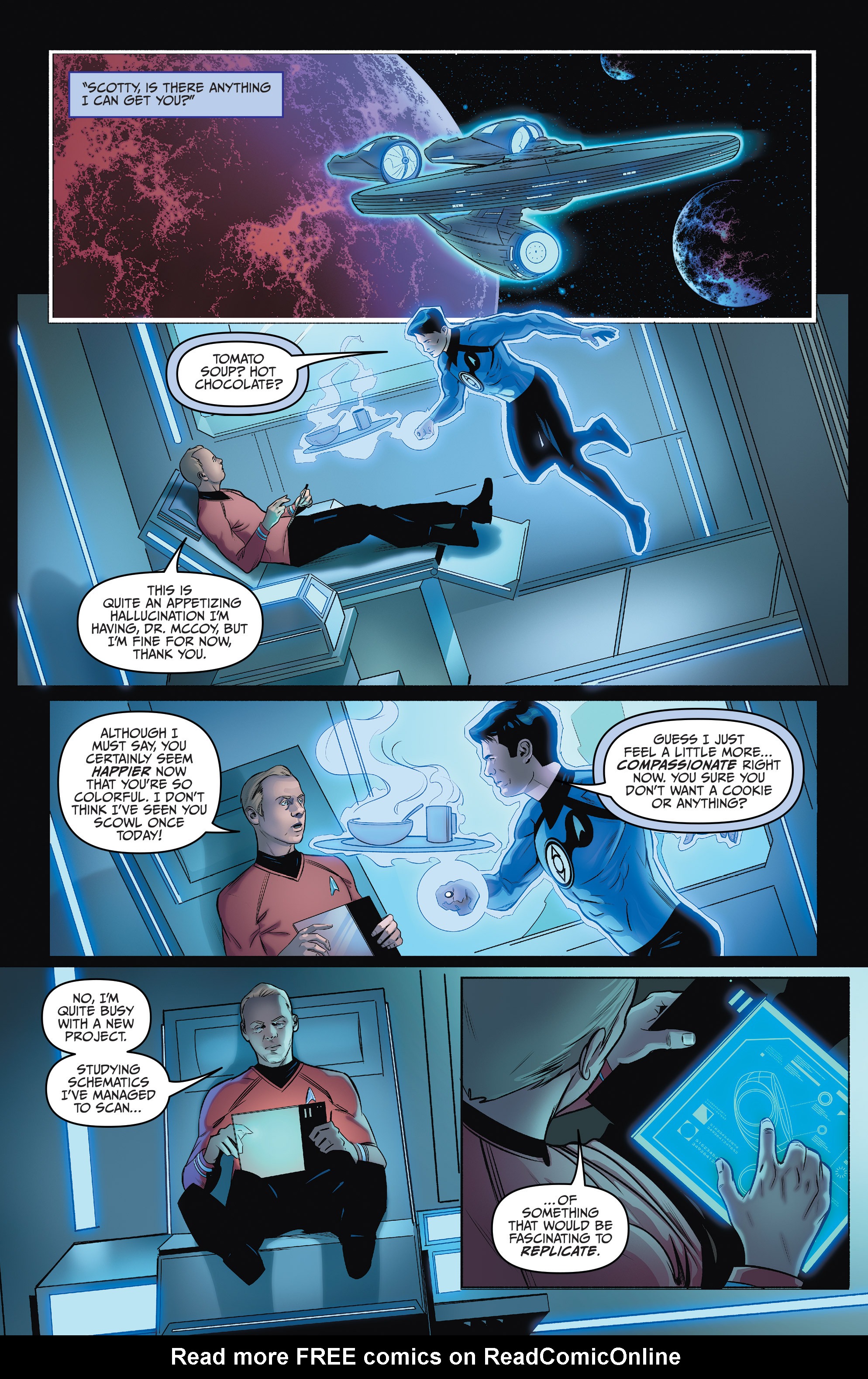 Read online Star Trek/Green Lantern (2015) comic -  Issue #4 - 9