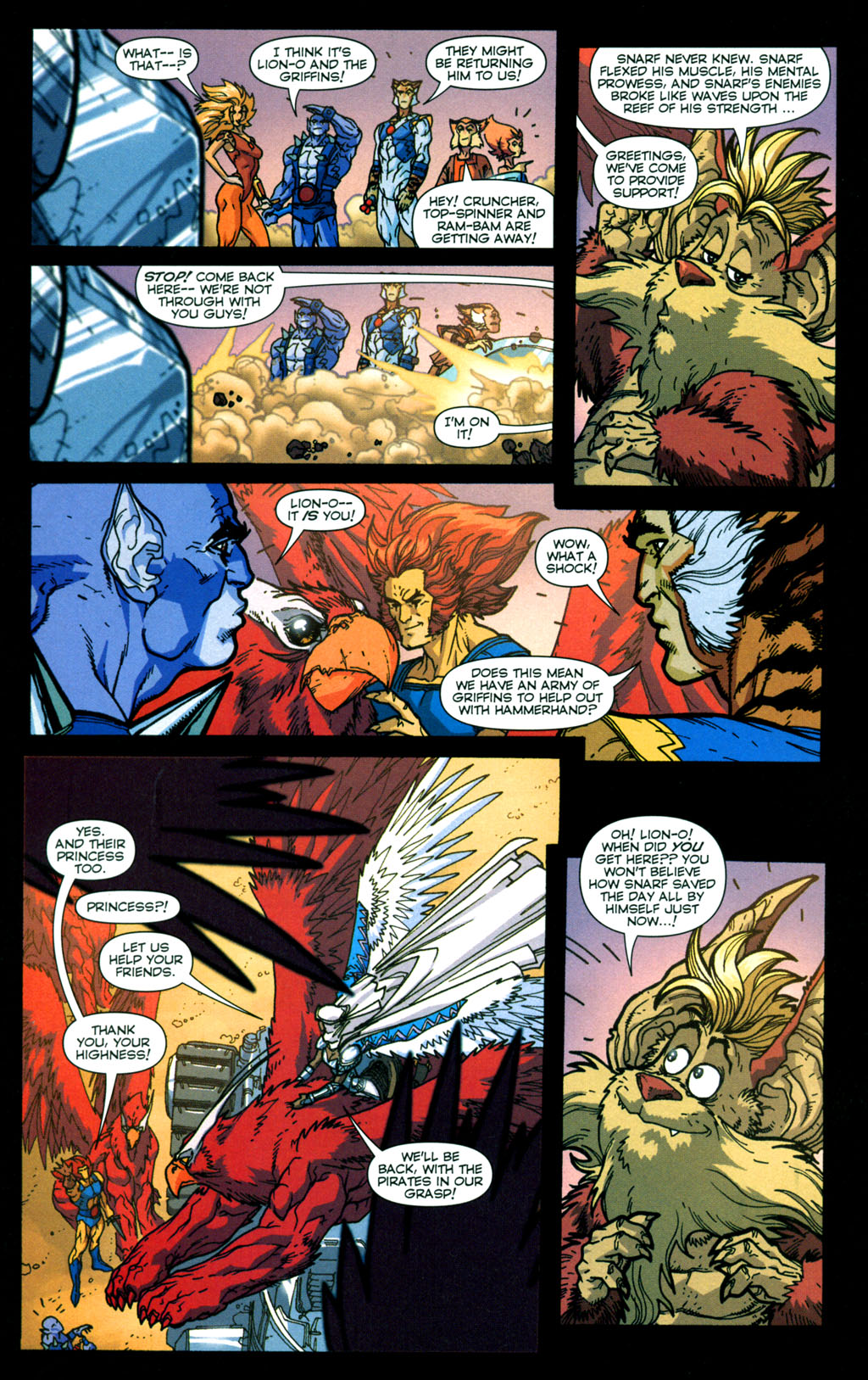 Read online ThunderCats: HammerHand's Revenge comic -  Issue #4 - 14