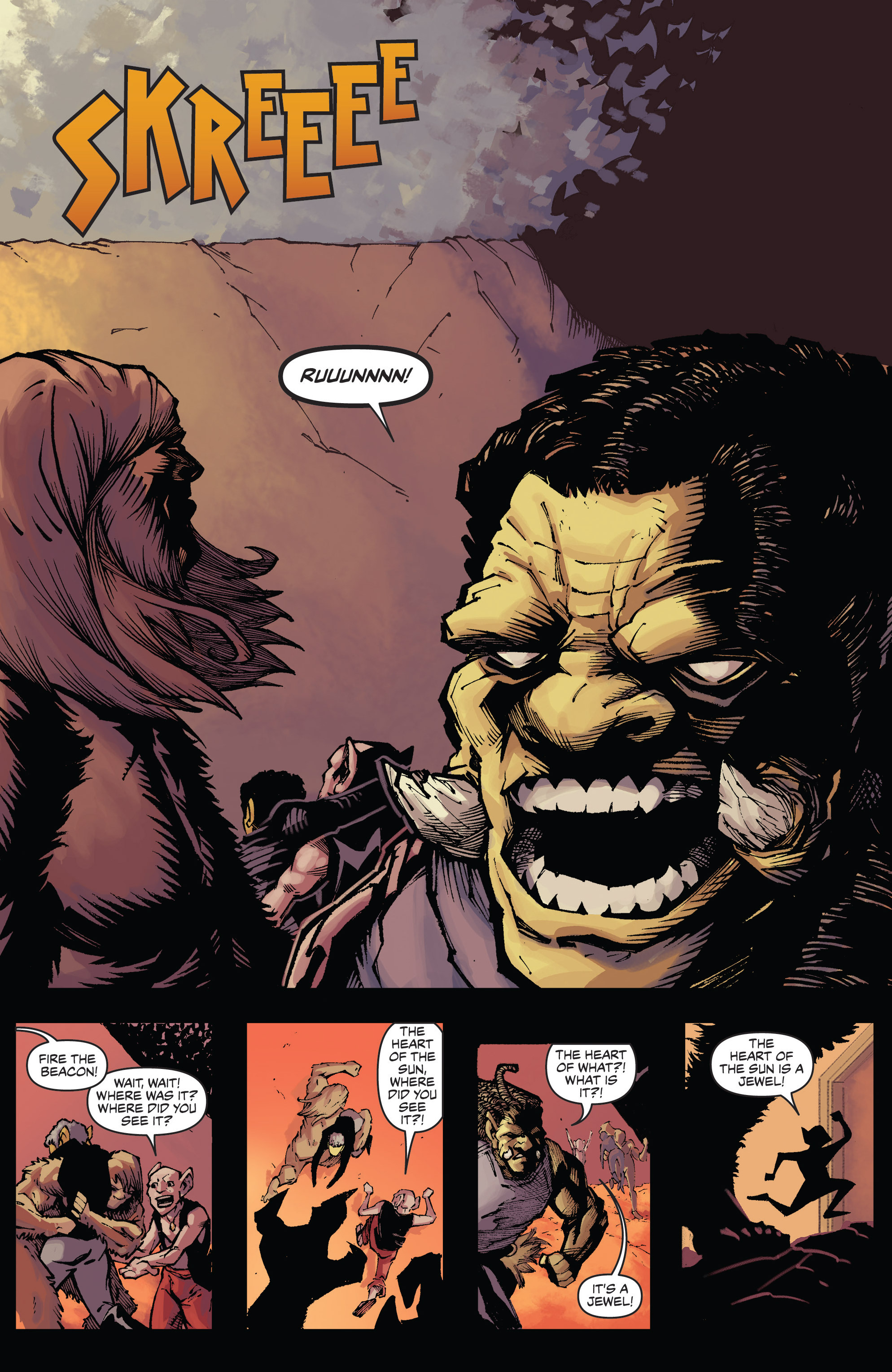 Read online Bigfoot: Sword of the Earthman (2015) comic -  Issue #2 - 12