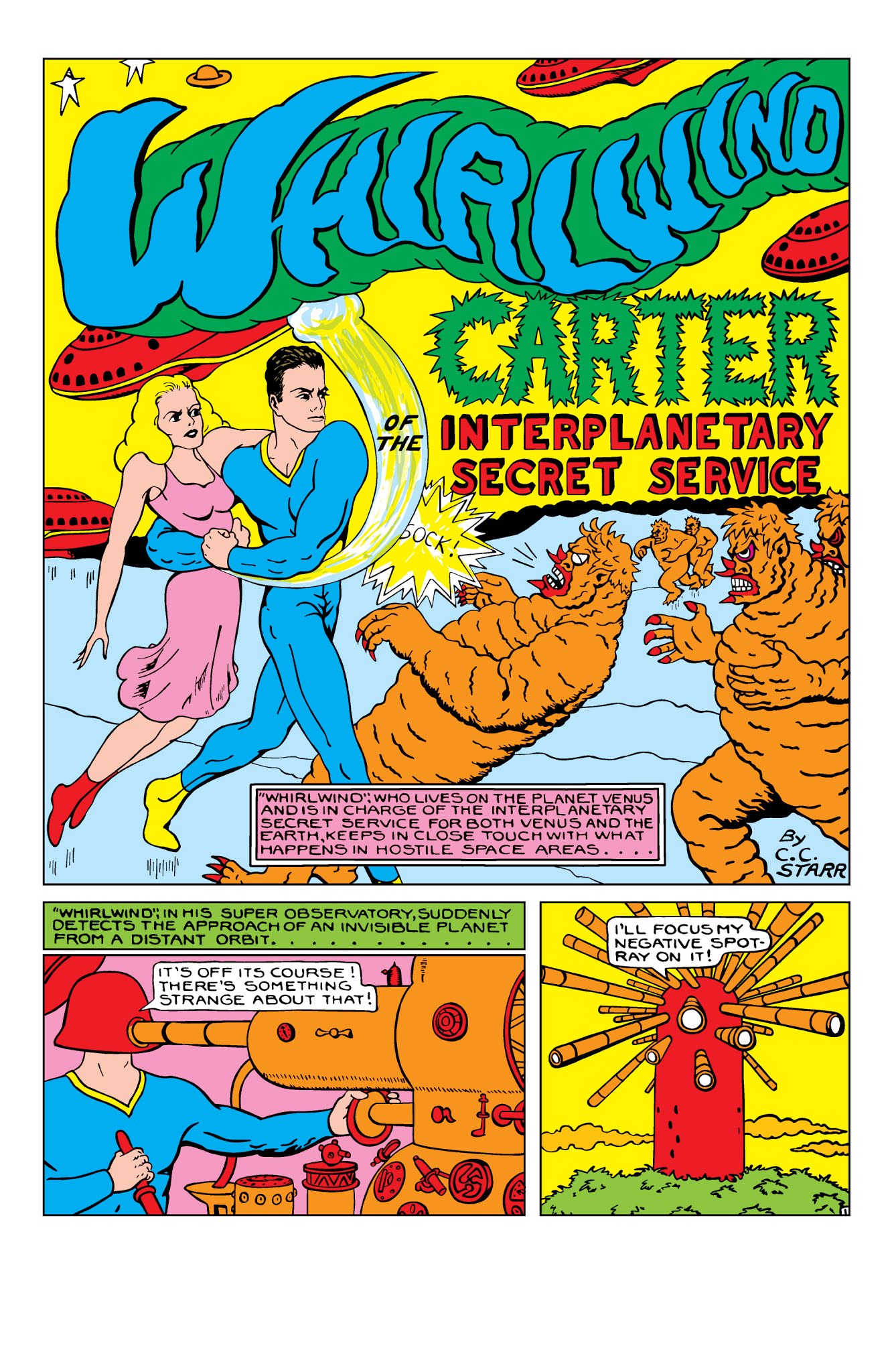 Read online Daring Mystery Comics comic -  Issue #5 - 38