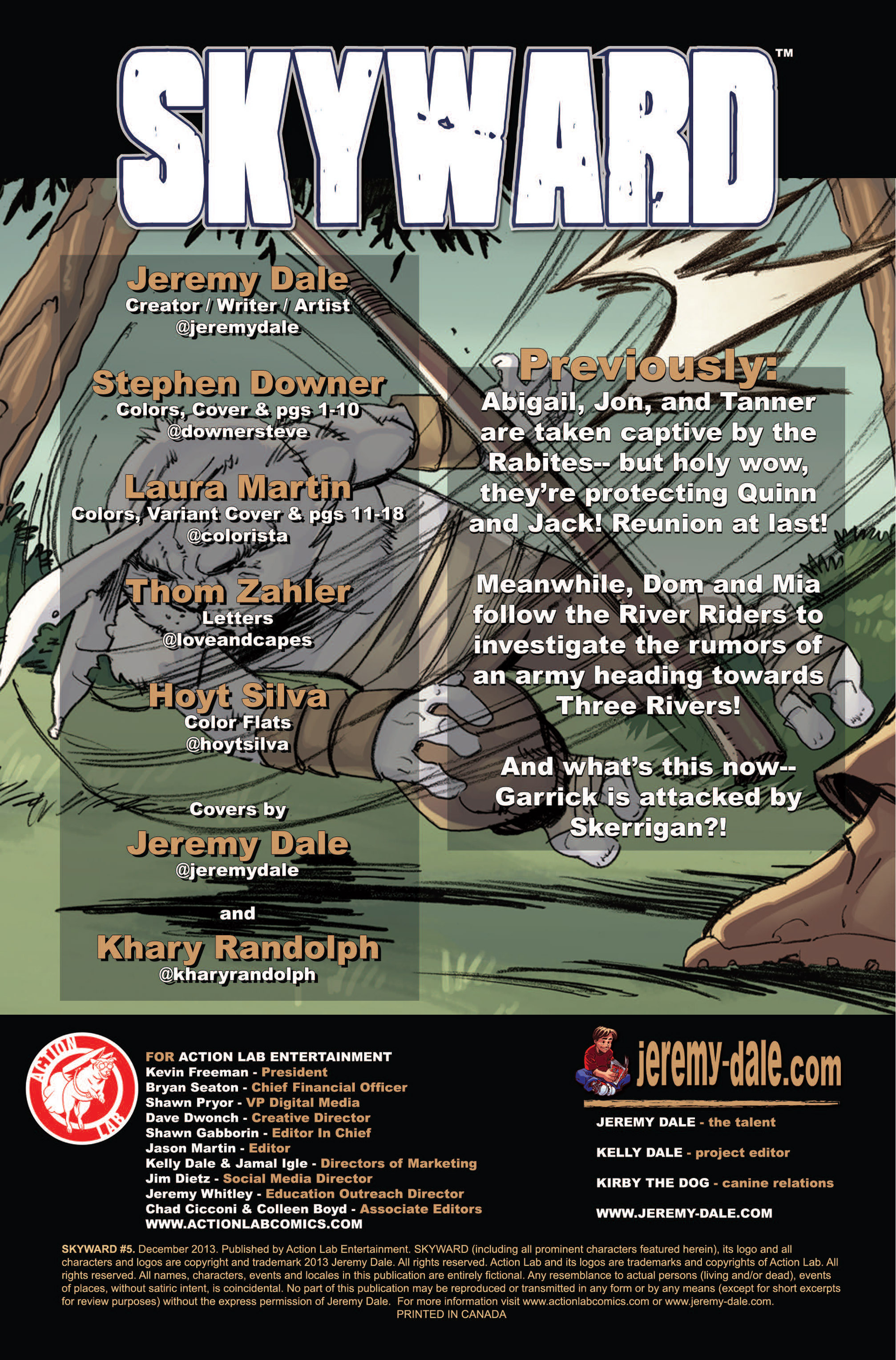 Read online Skyward comic -  Issue #5 - 2