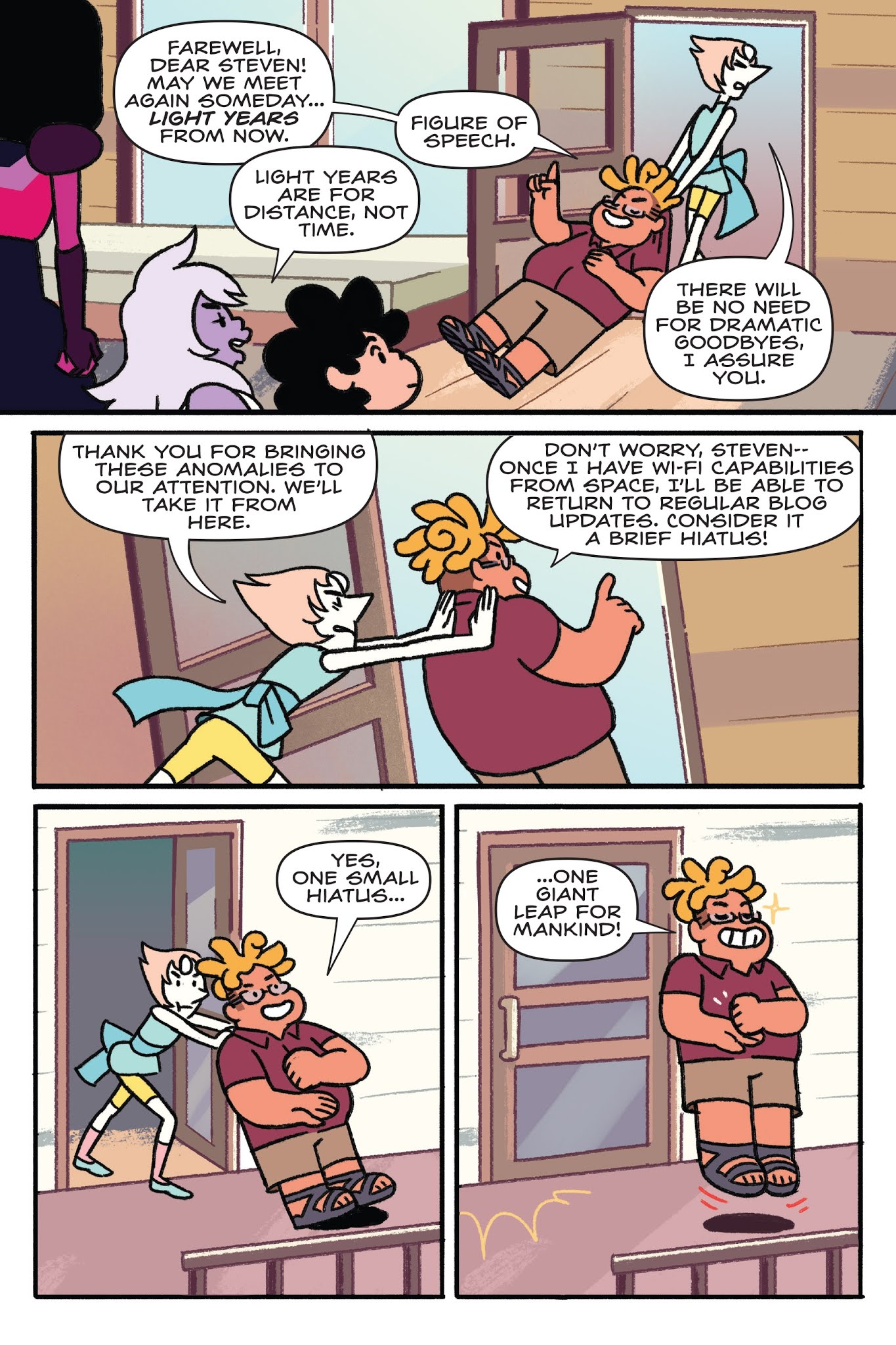 Read online Steven Universe: Anti-Gravity comic -  Issue # TPB - 21