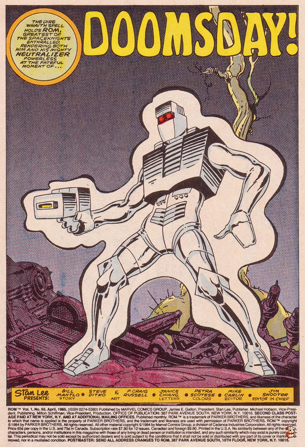 Read online ROM (1979) comic -  Issue #65 - 2