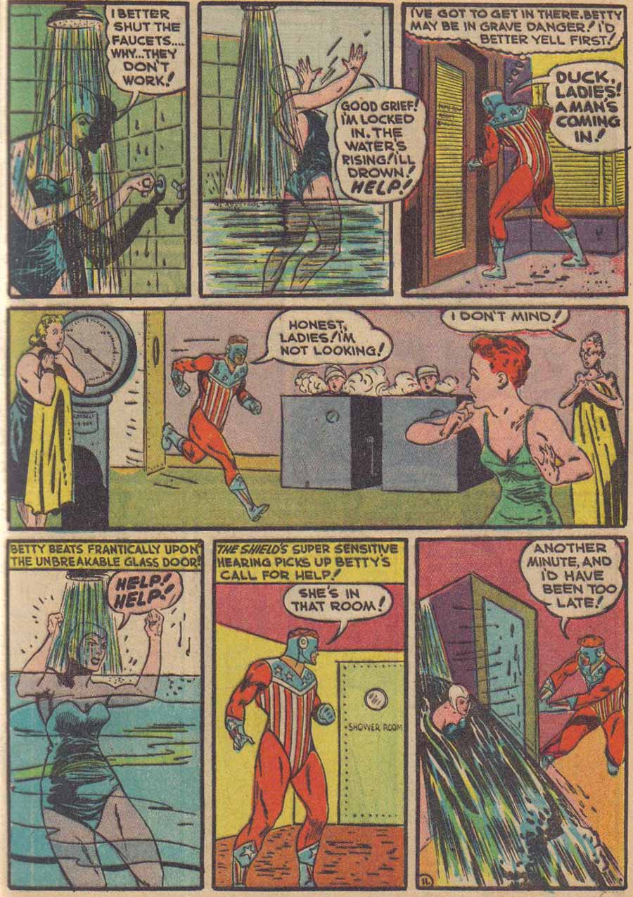 Read online Pep Comics comic -  Issue #10 - 13