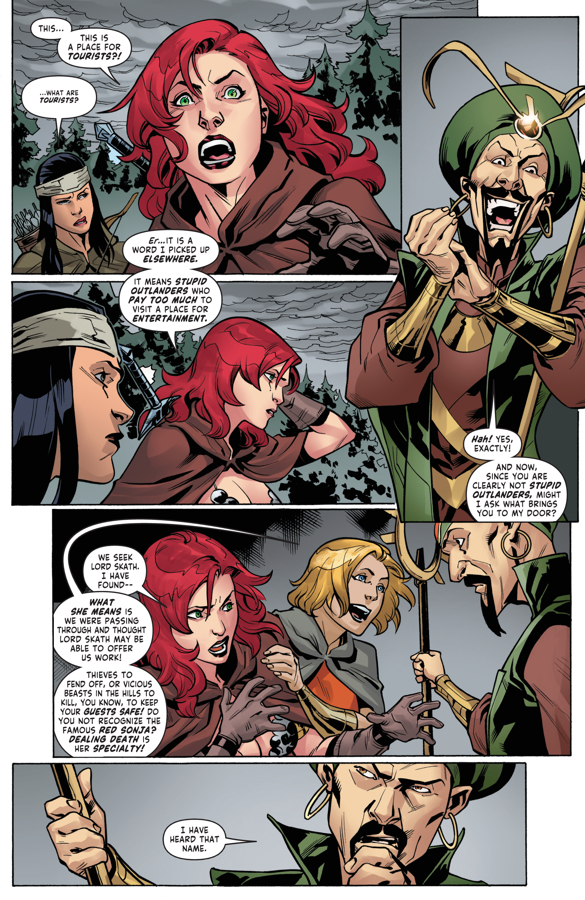 Read online Red Sonja Vol. 4 comic -  Issue # _TPB 4 - 47