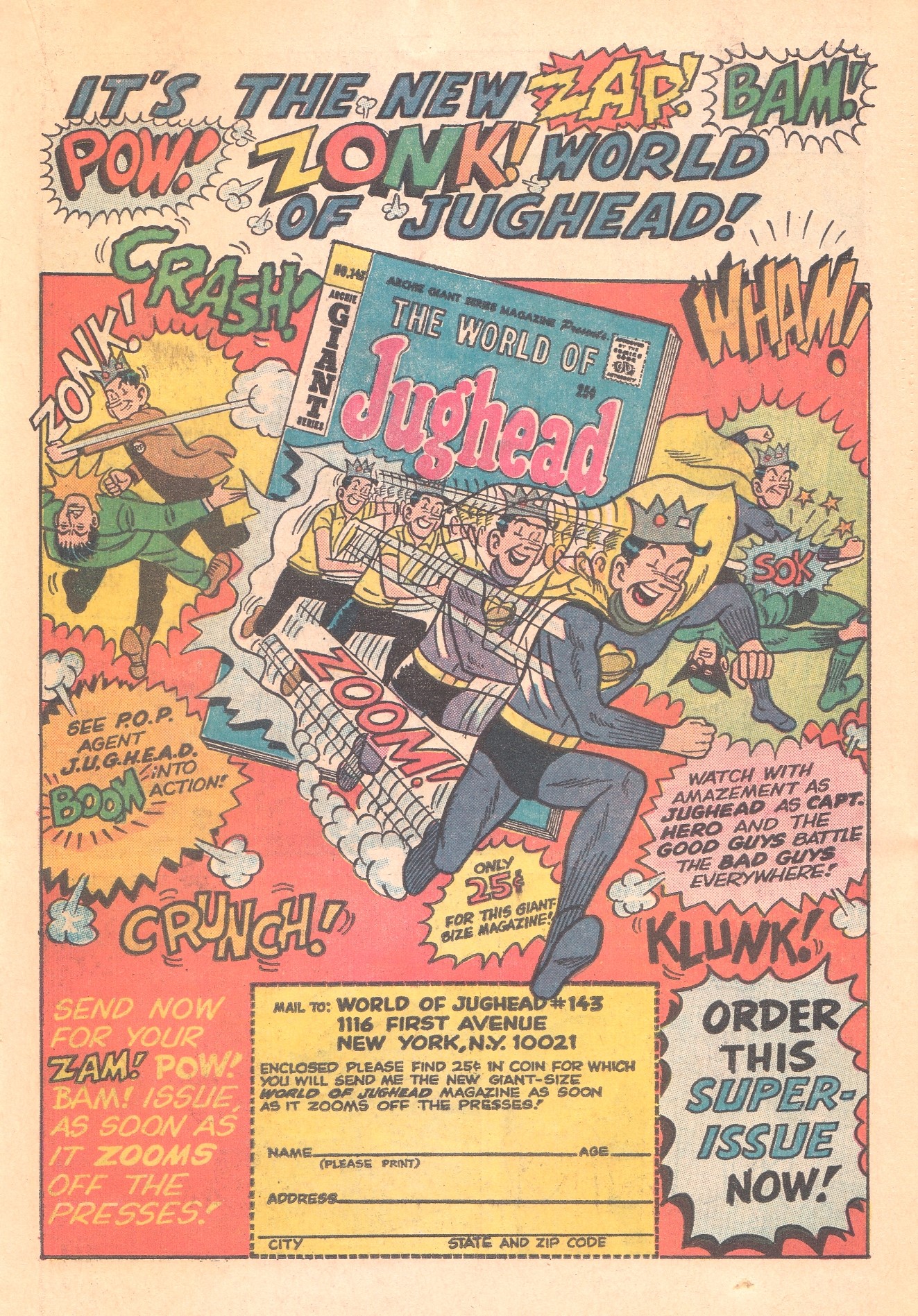 Read online Jughead (1965) comic -  Issue #138 - 19
