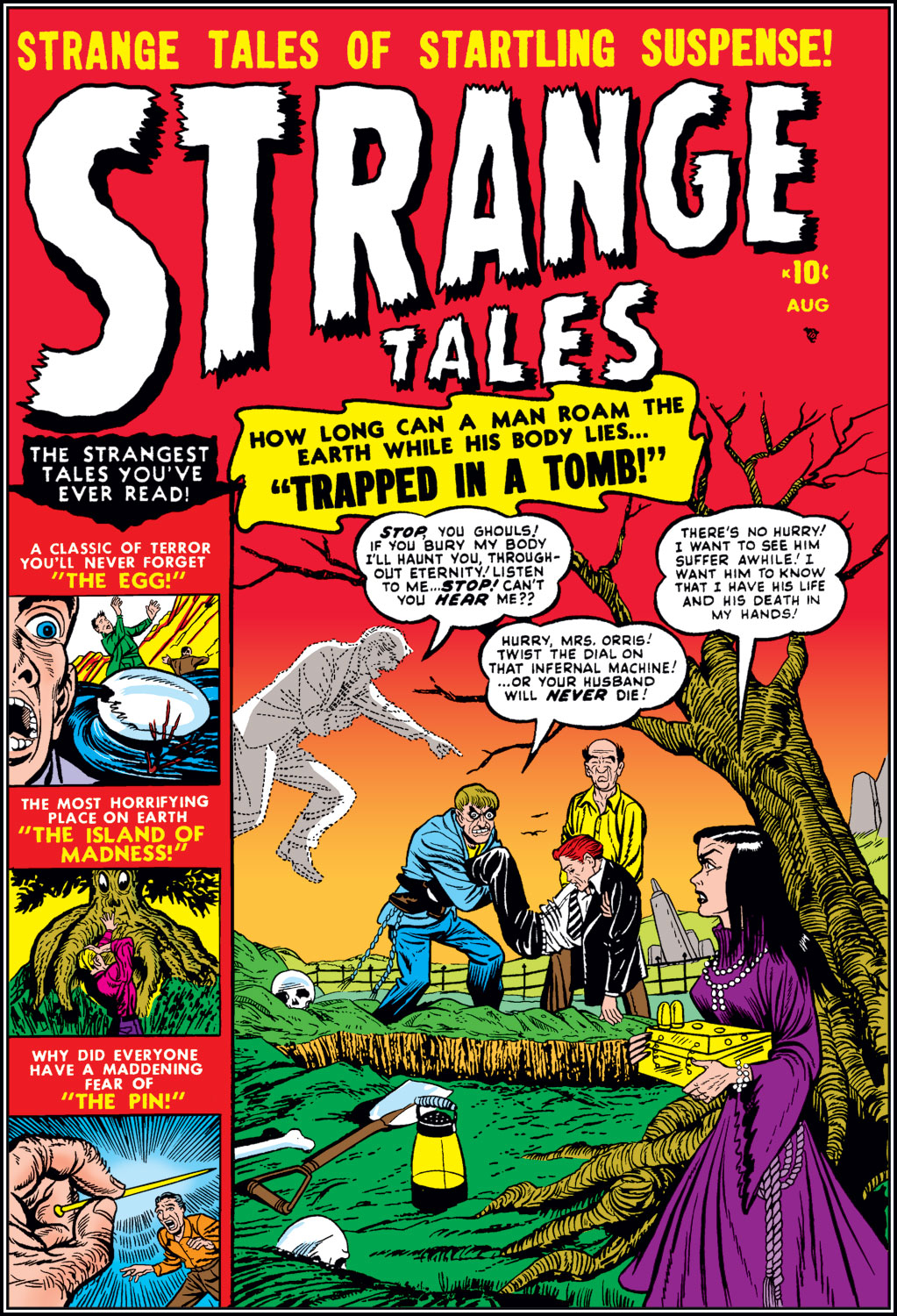 Read online Strange Tales (1951) comic -  Issue #2 - 1