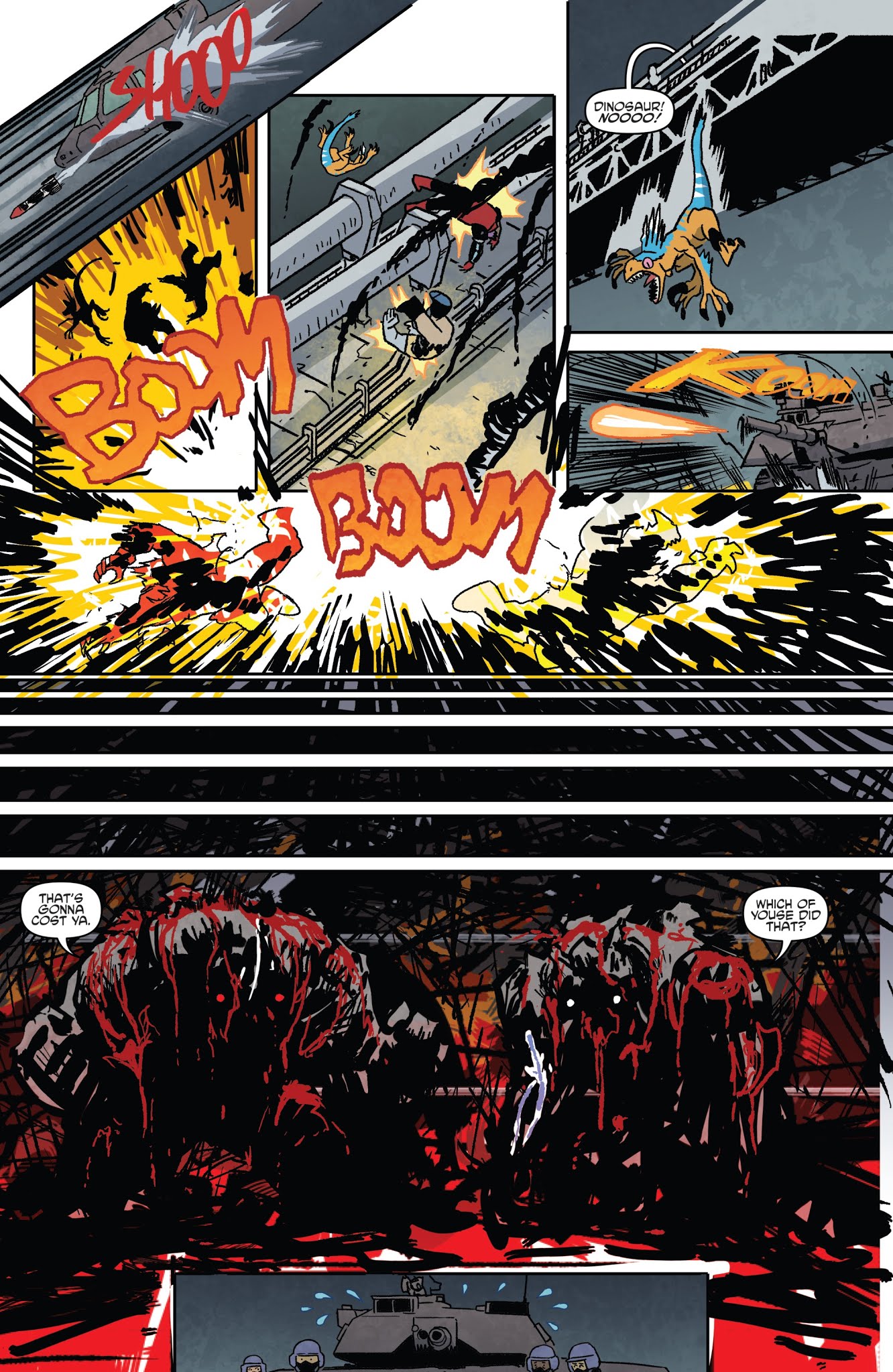 Read online Teenage Mutant Ninja Turtles: Bebop & Rocksteady Hit the Road comic -  Issue #5 - 8