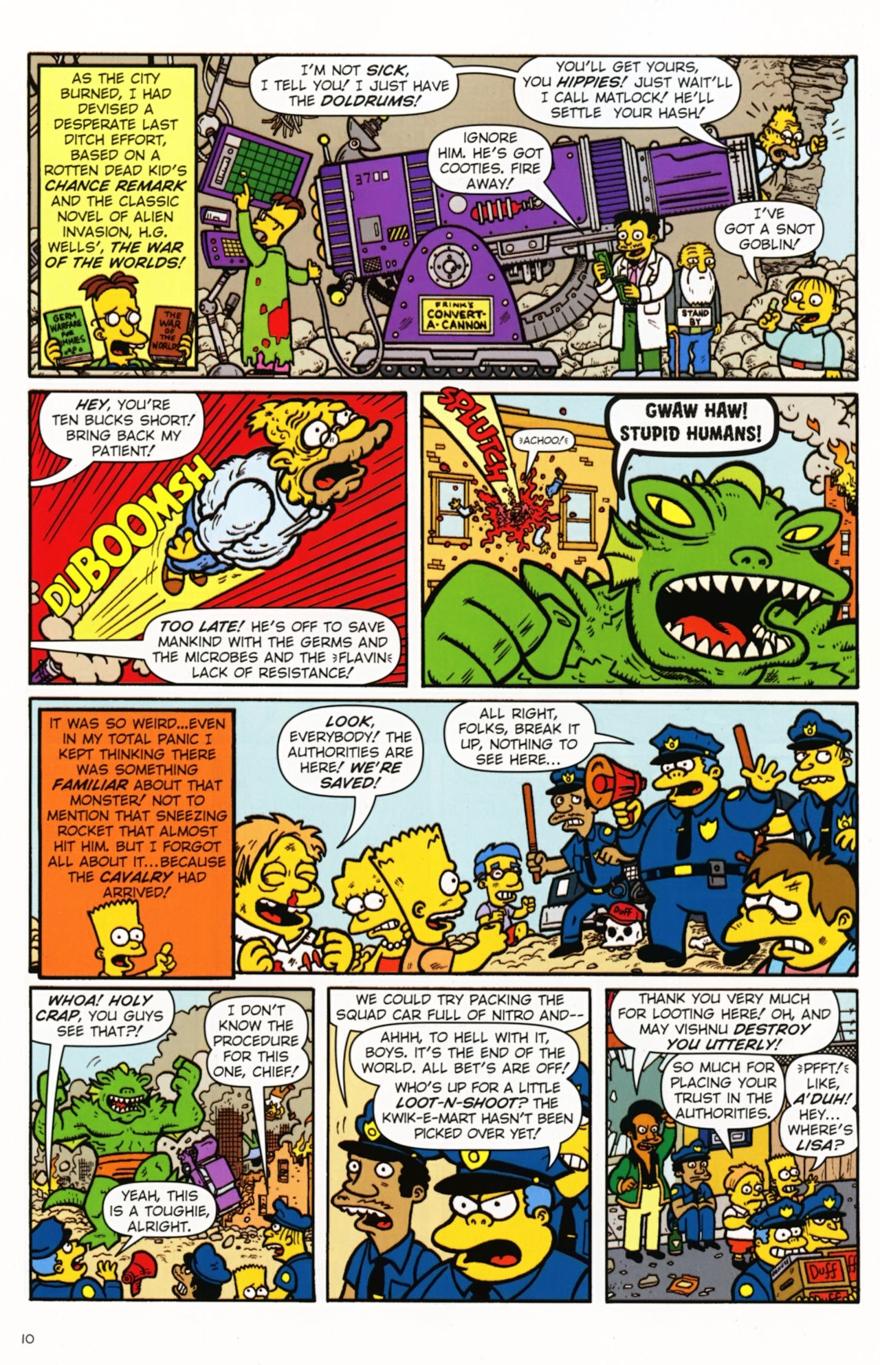 Read online Treehouse of Horror comic -  Issue #16 - 13
