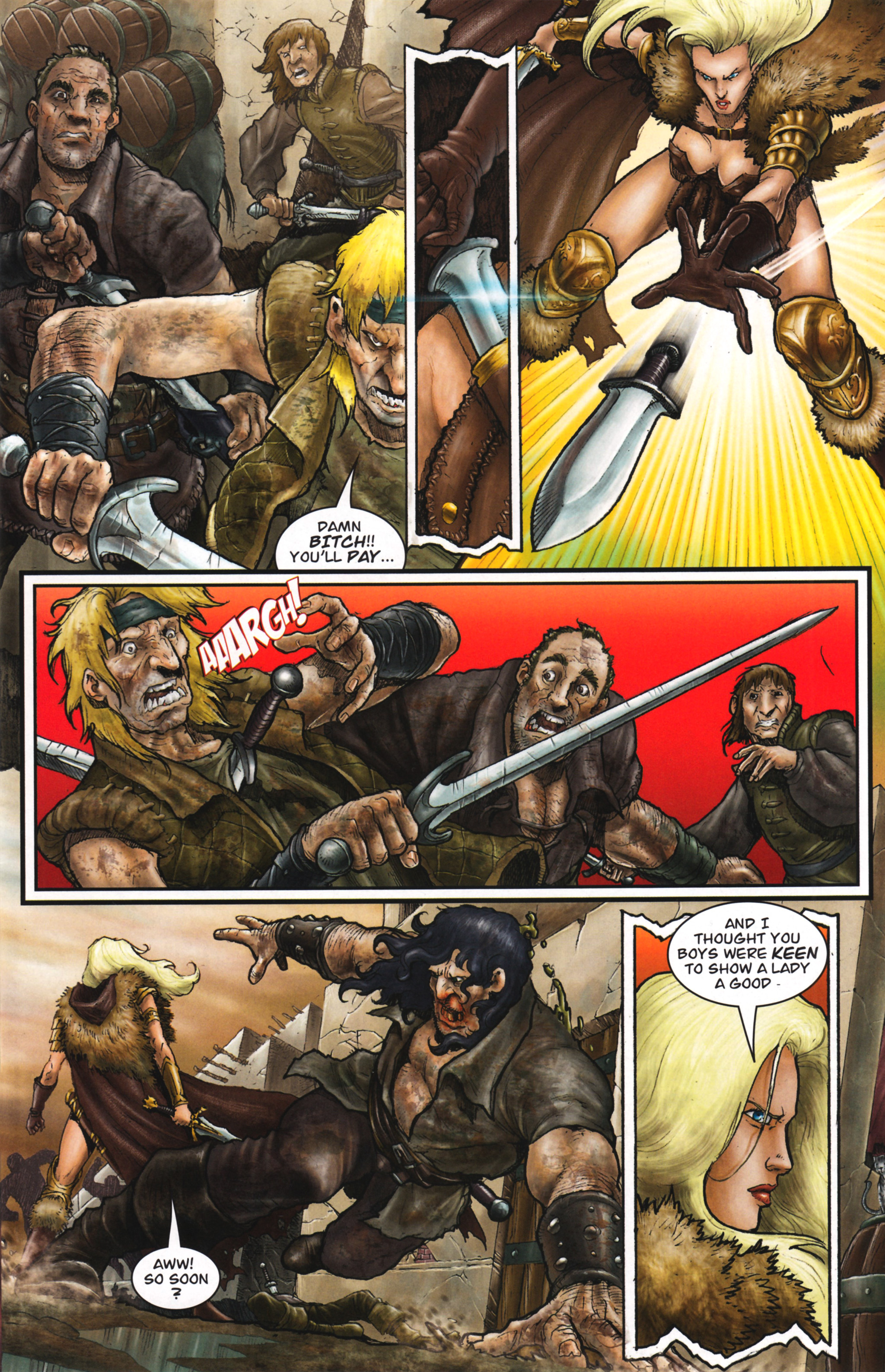 Read online Arhian: Head Huntress comic -  Issue #1 - 9
