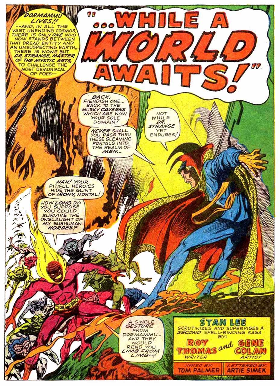 Read online Doctor Strange (1968) comic -  Issue #173 - 2