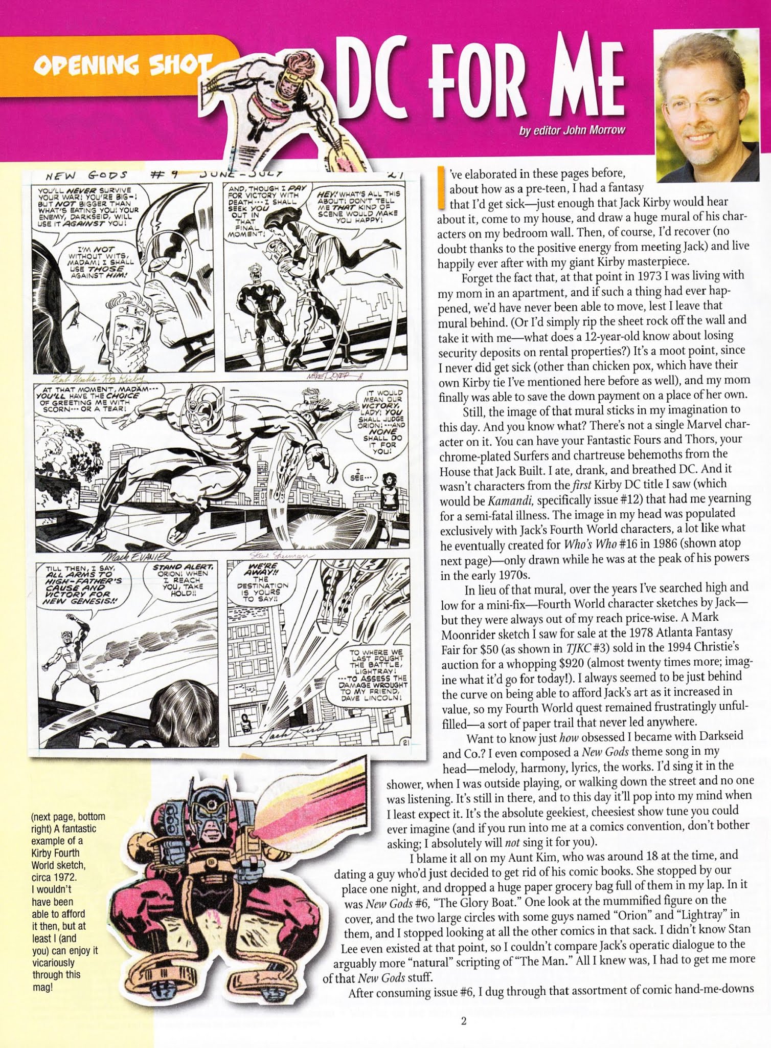 Read online The Jack Kirby Collector comic -  Issue #62 - 4