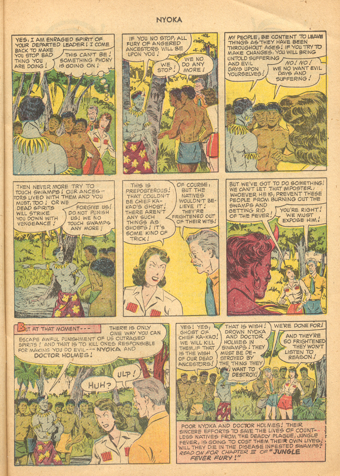 Read online Nyoka the Jungle Girl (1945) comic -  Issue #56 - 15