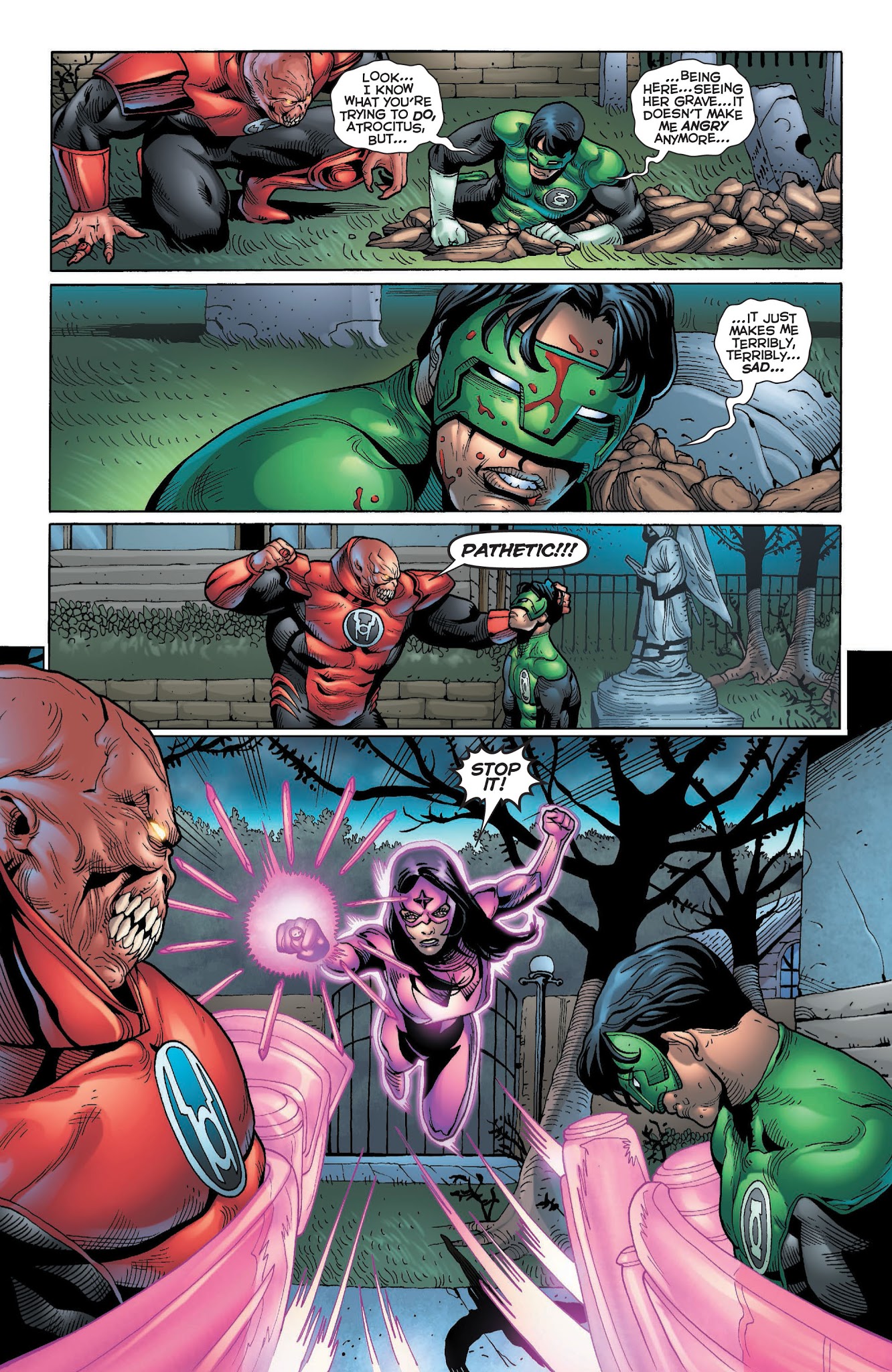 Read online Green Lantern: Rise of the Third Army comic -  Issue # TPB - 131