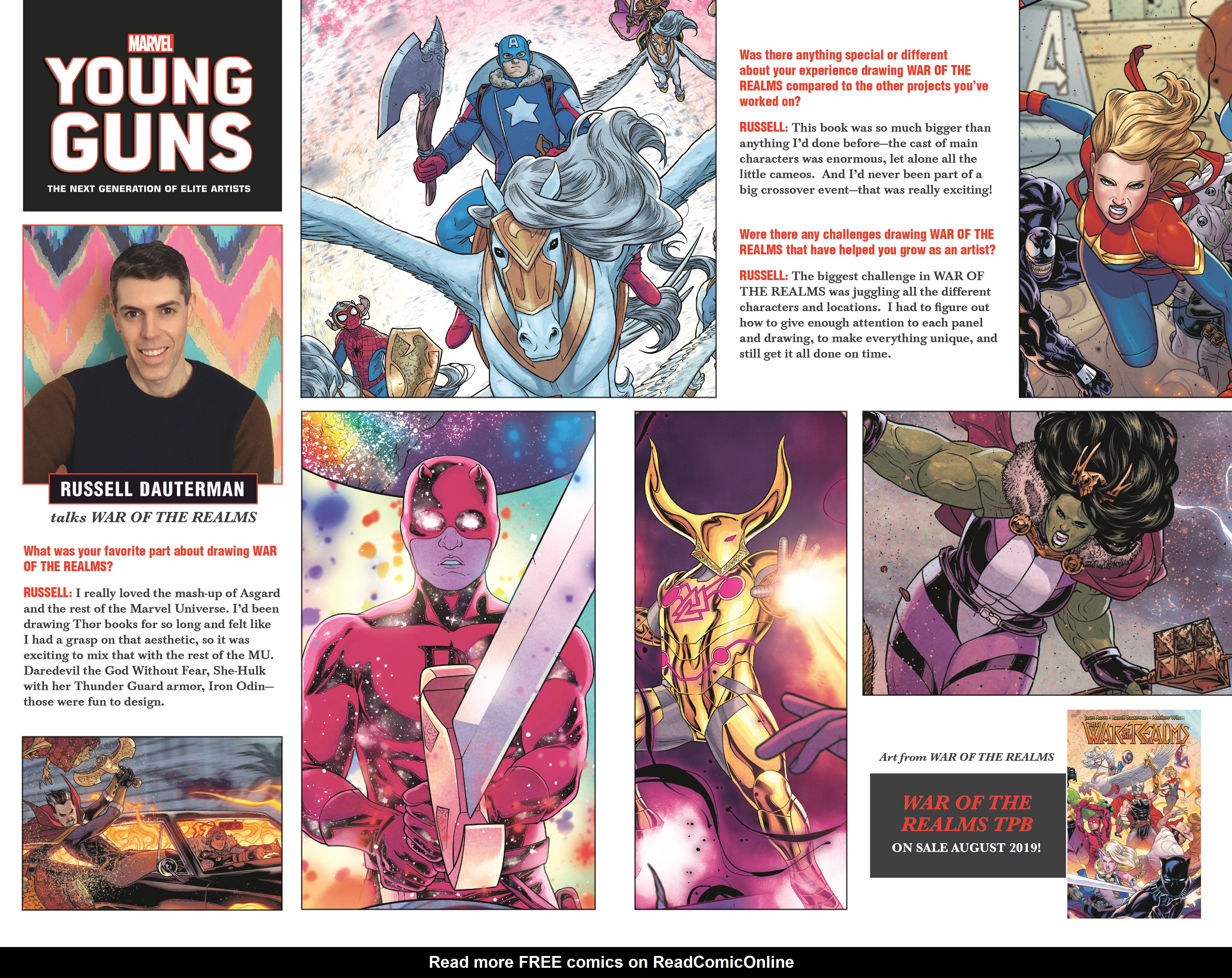 Read online Young Guns Sketchbook comic -  Issue # Full - 4