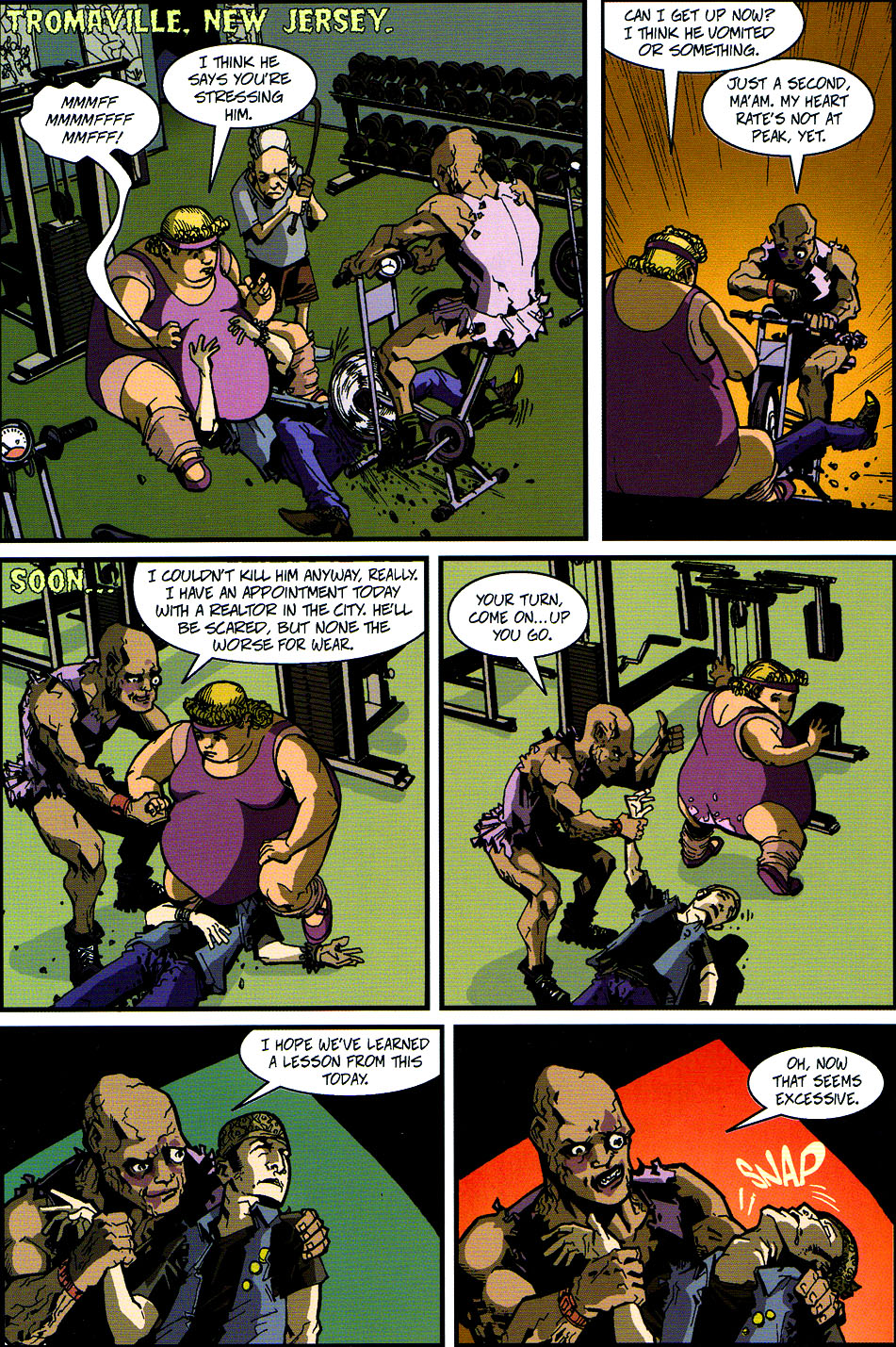 Read online Lloyd Kaufman Presents: The Toxic Avenger and Other Tromatic Tales comic -  Issue # TPB (Part 1) - 10