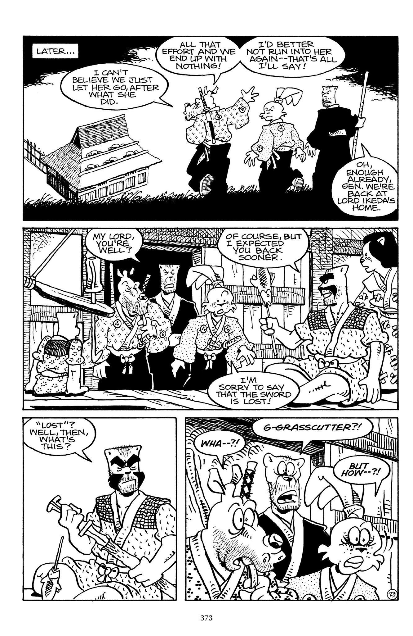 Read online The Usagi Yojimbo Saga comic -  Issue # TPB 3 - 369