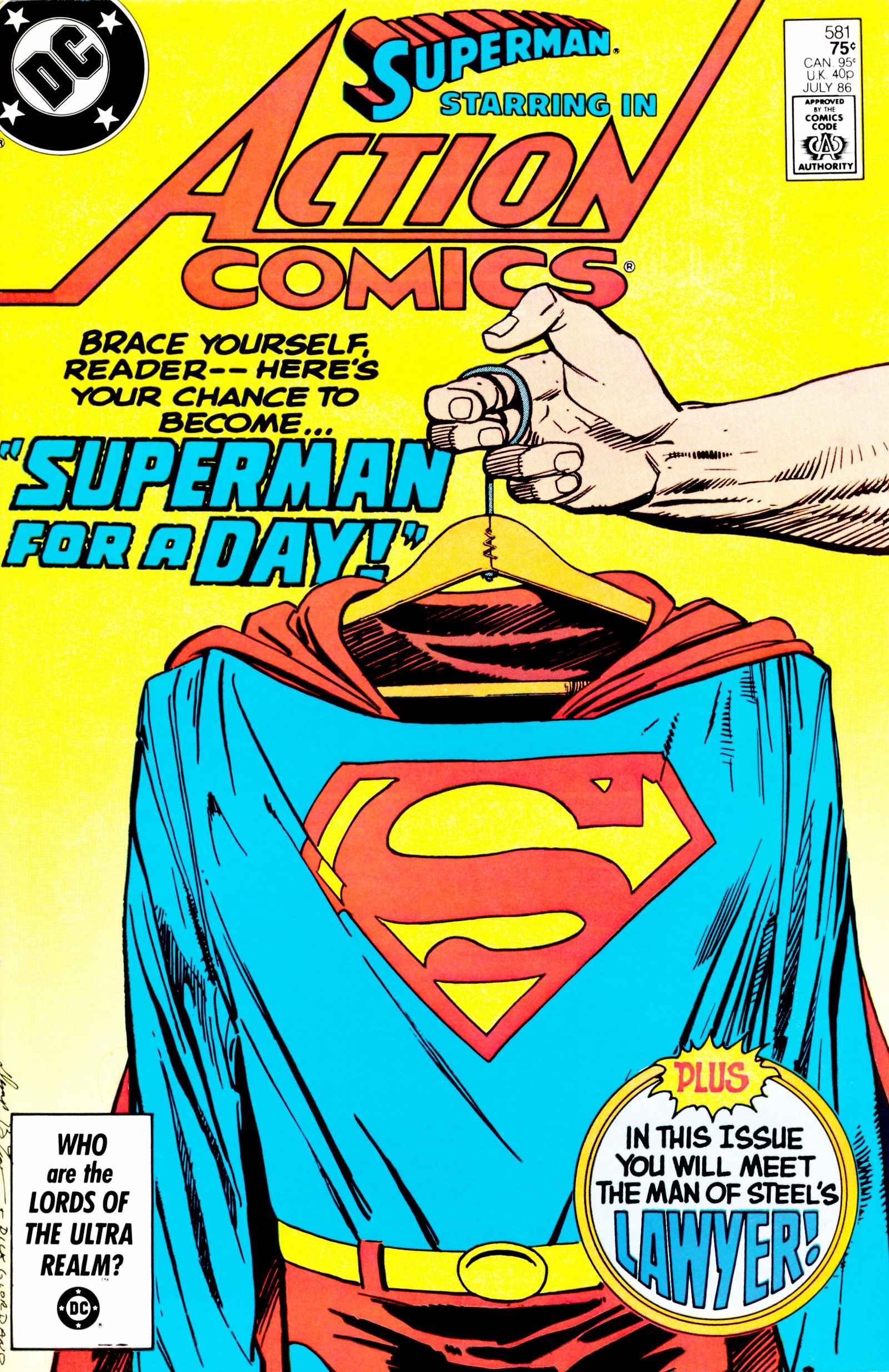 Read online Action Comics (1938) comic -  Issue #581 - 1