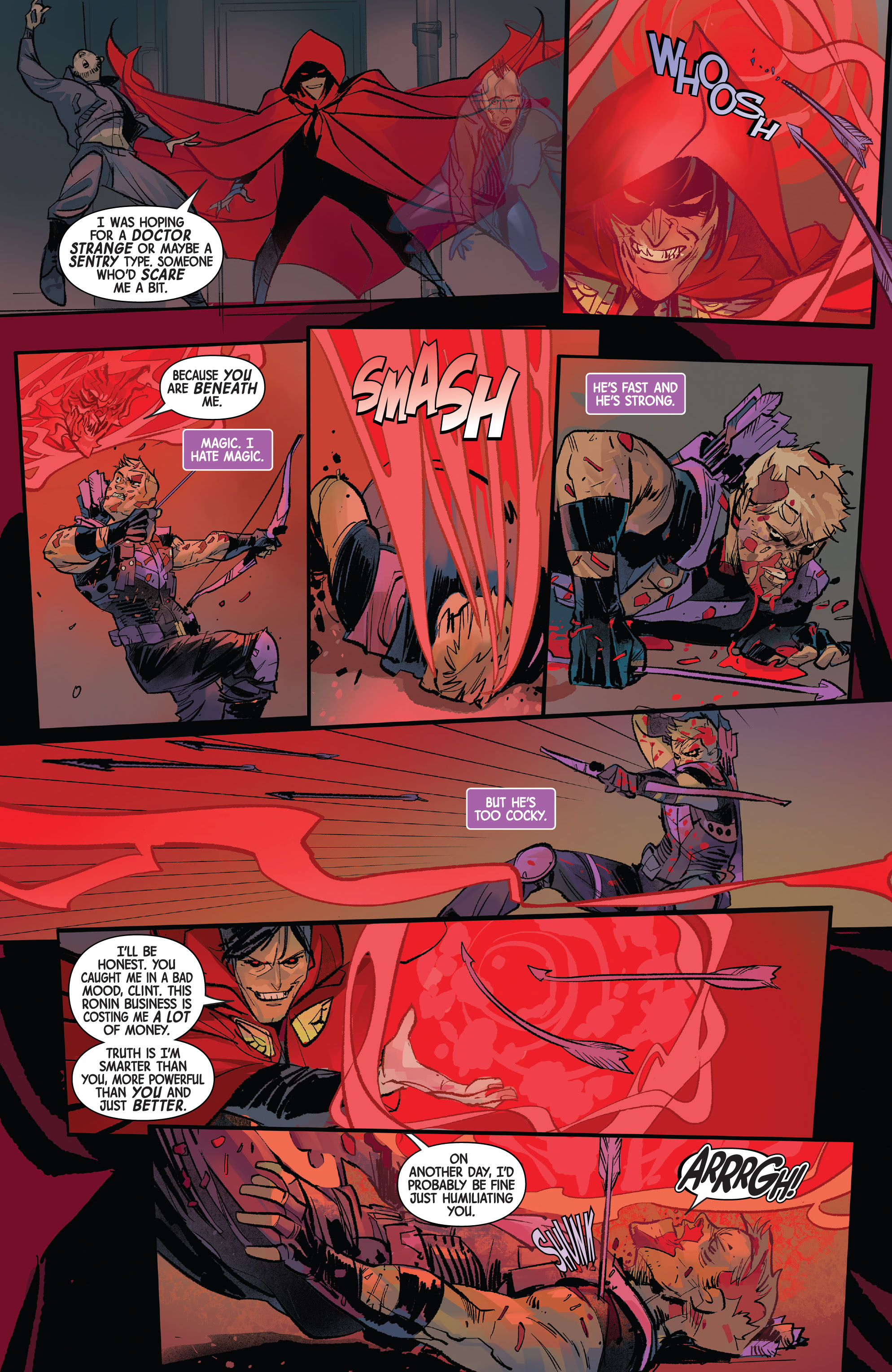 Read online Hawkeye: Freefall comic -  Issue #4 - 8