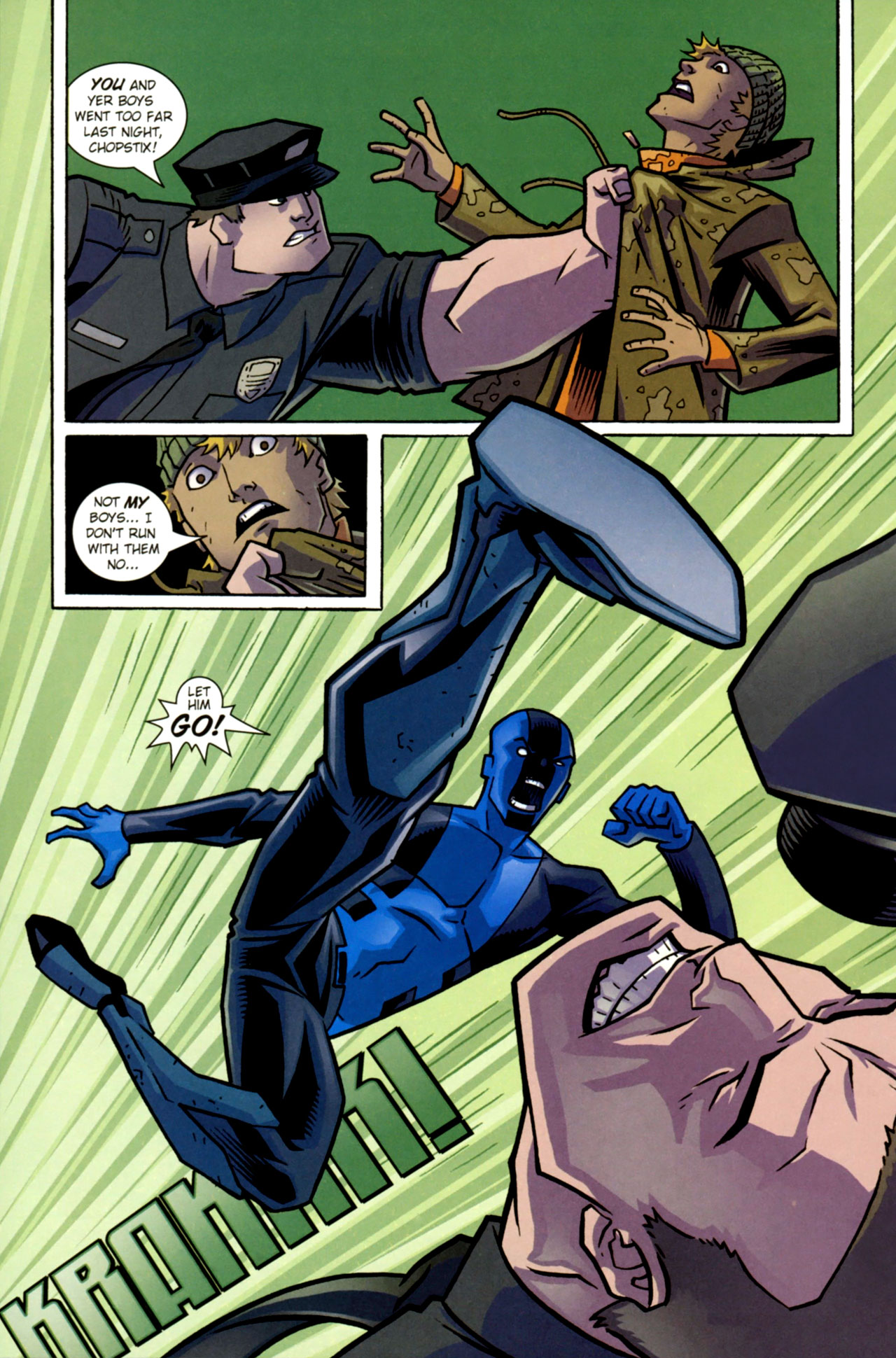 Read online The Astounding Wolf-Man comic -  Issue #24 - 24