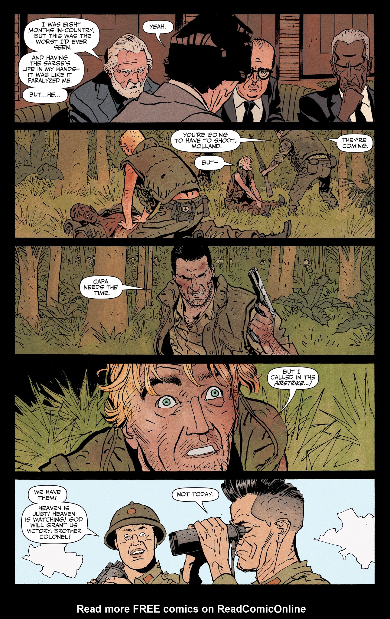 Read online Punisher MAX: The Platoon comic -  Issue #6 - 10